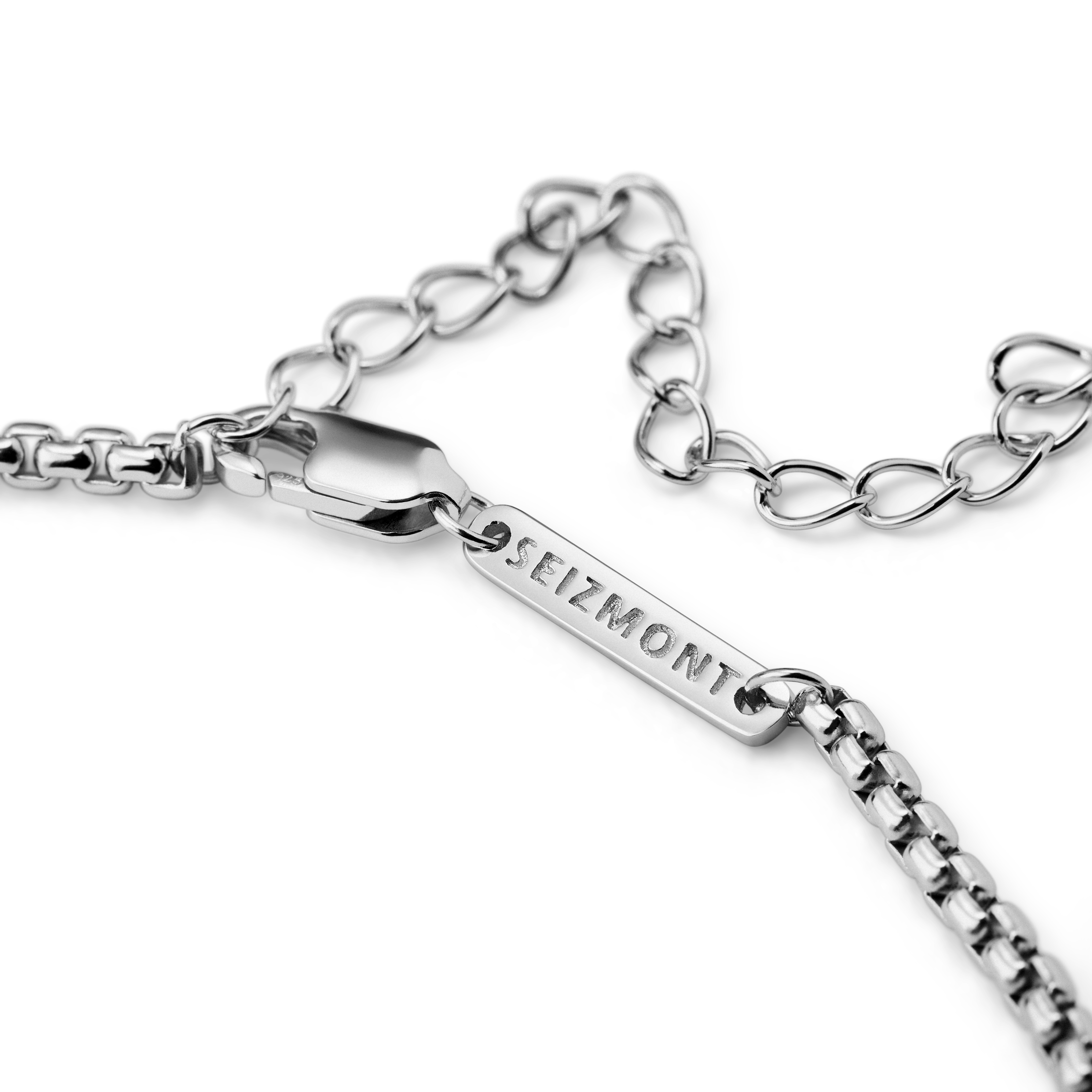 Argentia | Naszyjnik z wypolerowanego srebra próby 925 z prostą zawieszką - 5