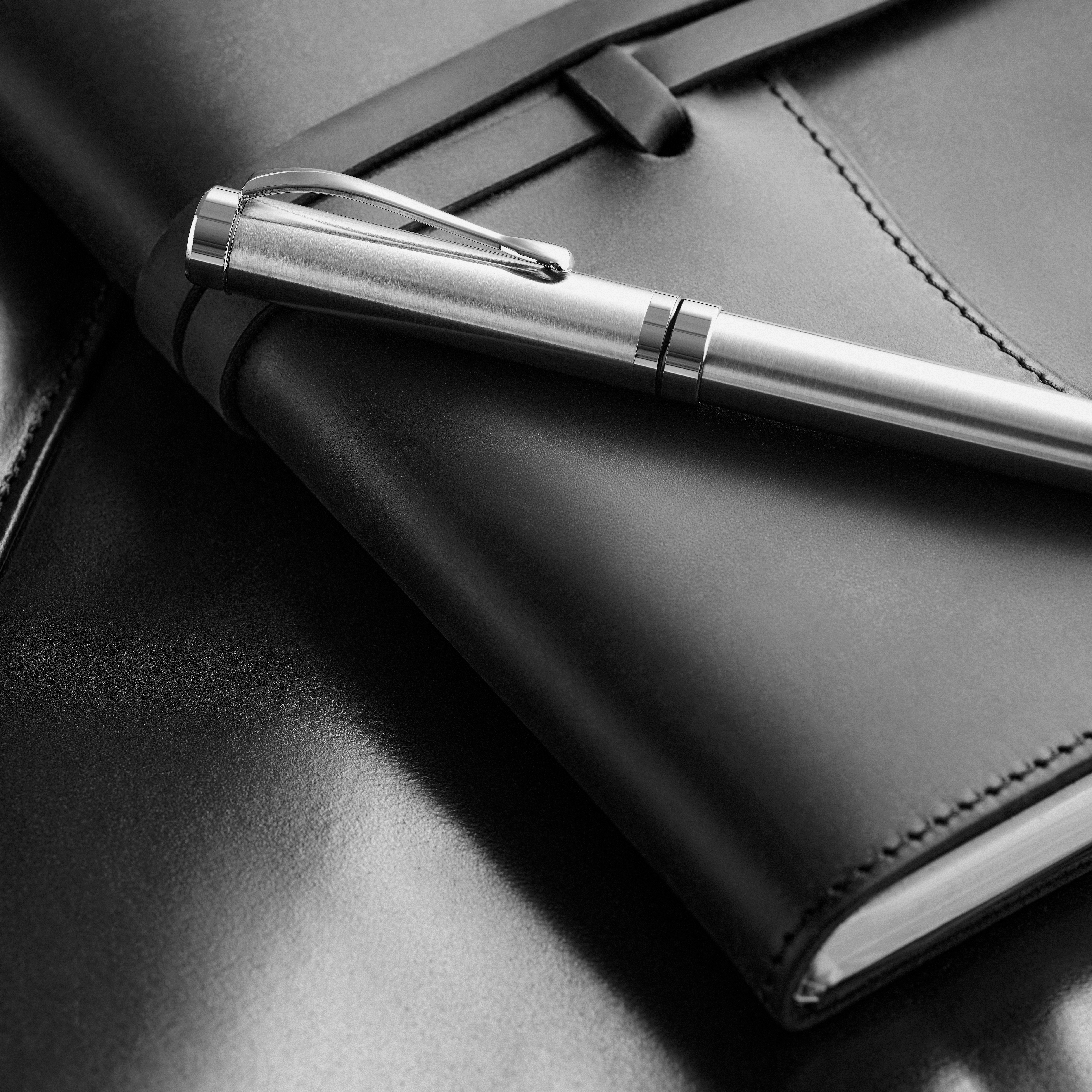 Profesjonell Gavepakke for Skribenter på Kontoret | Sort Skinn - 4