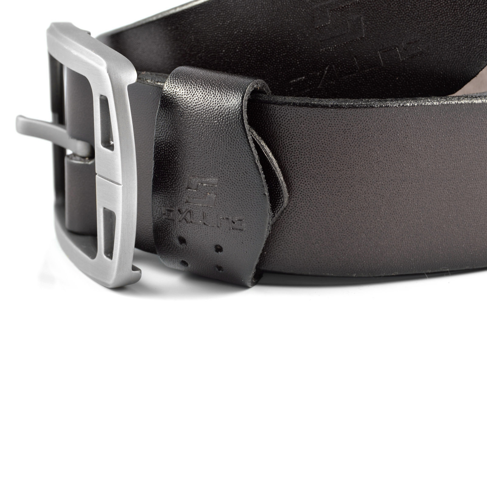 Solider Dunkelbrauner LLN Gürtel - 3