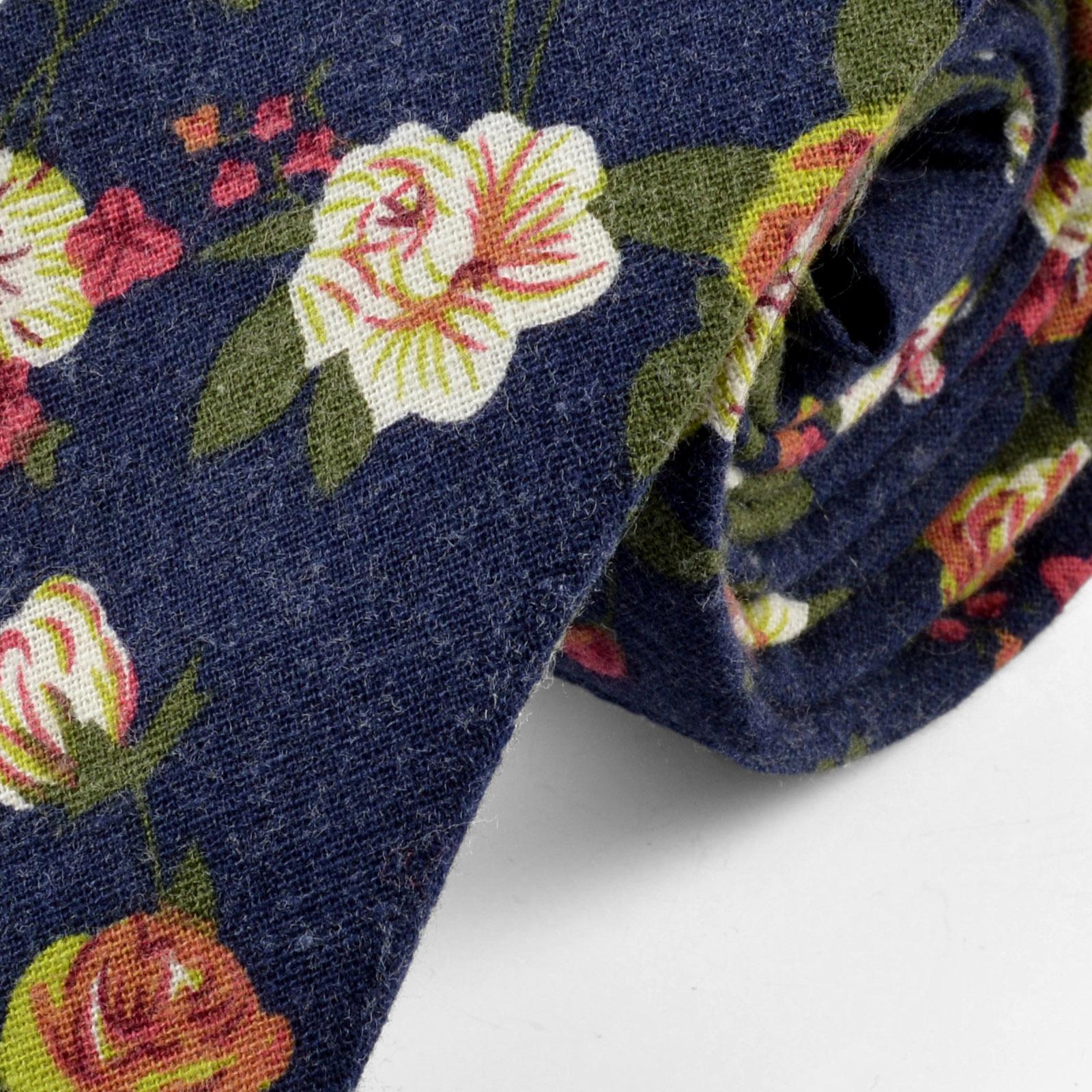 Corbata azul floral | ¡En stock! | Tailor Toki