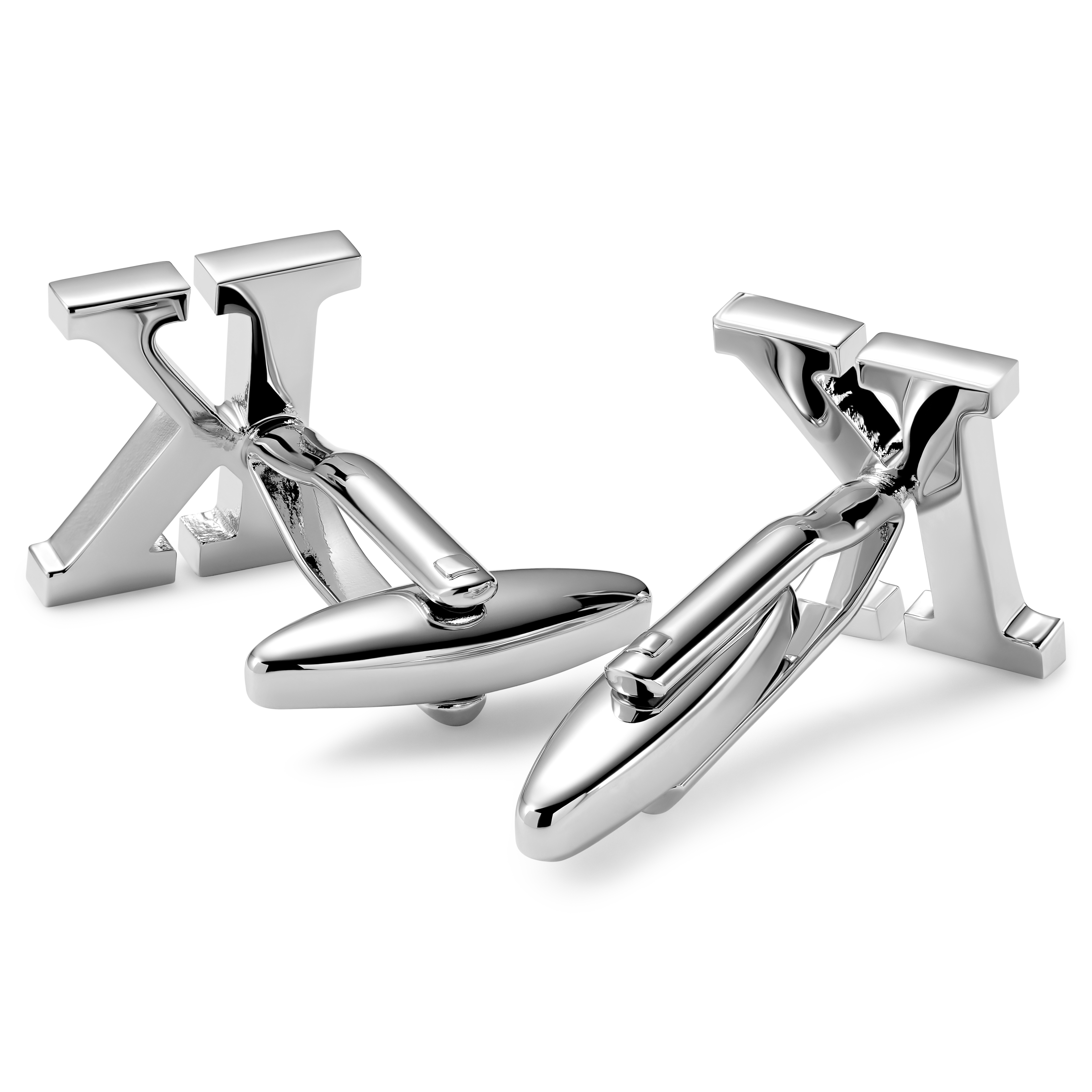 Silver-tone Initial K Cufflinks | In stock! | Trendhim