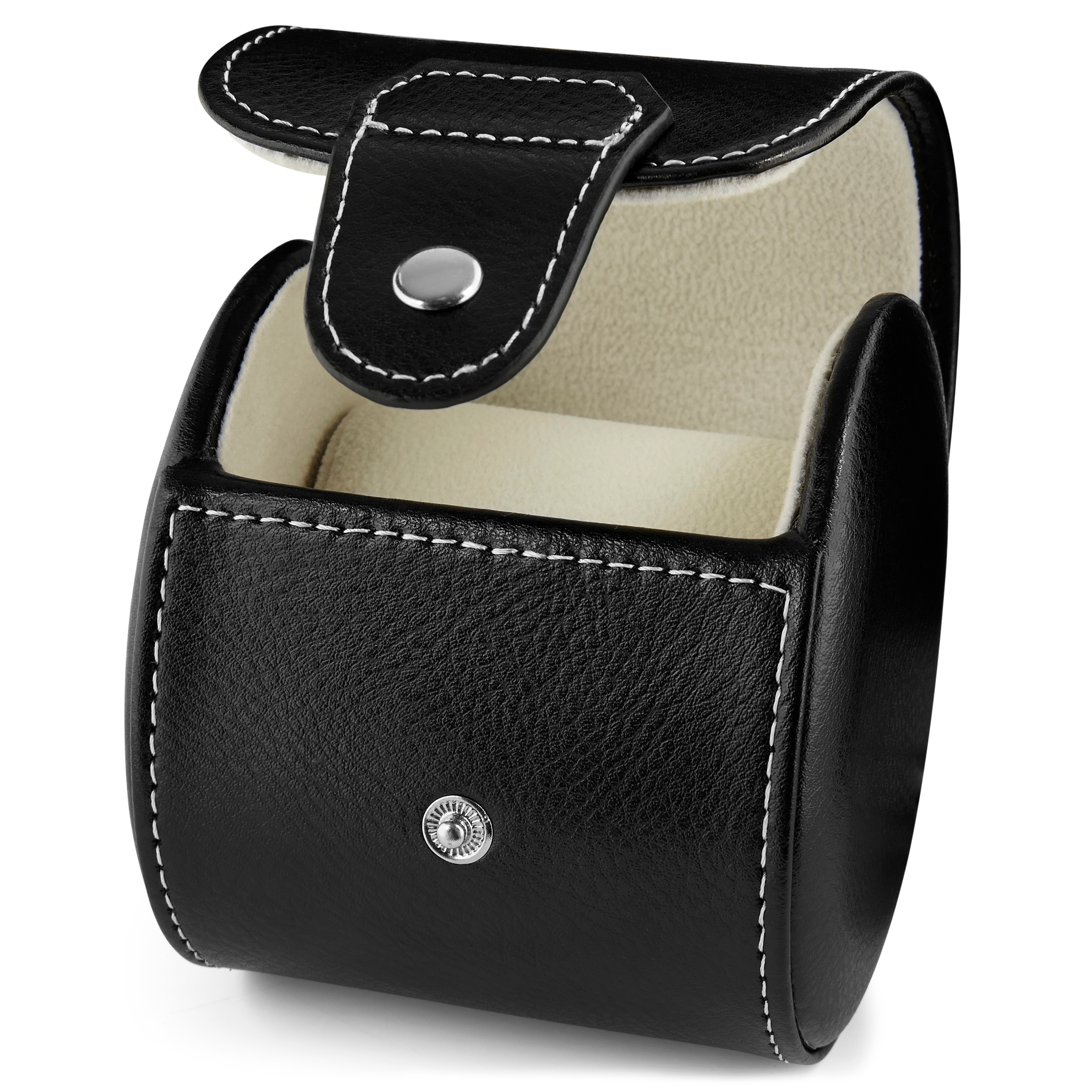 Schwarzes Uhrenetui - 1 Uhr - 2