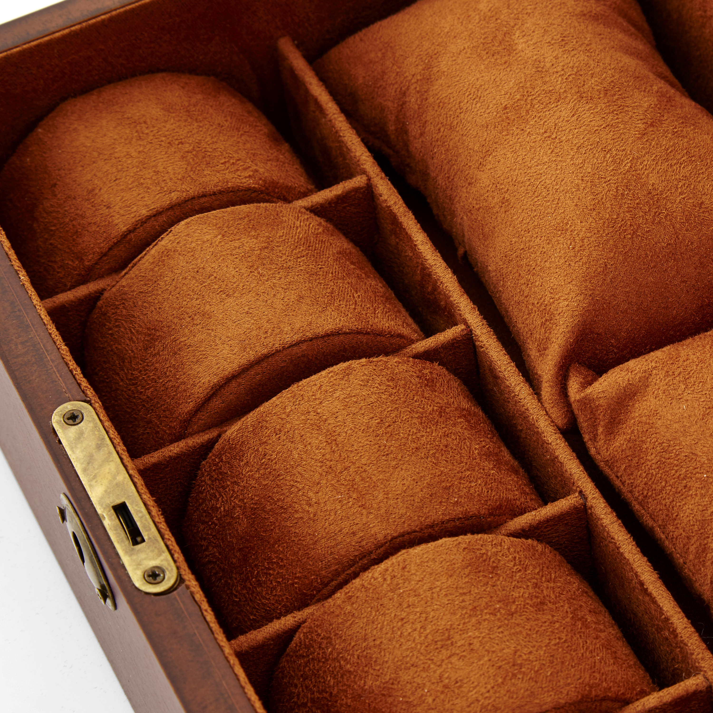 Brunt Ek Klockskrin - 7 Klockor - 6