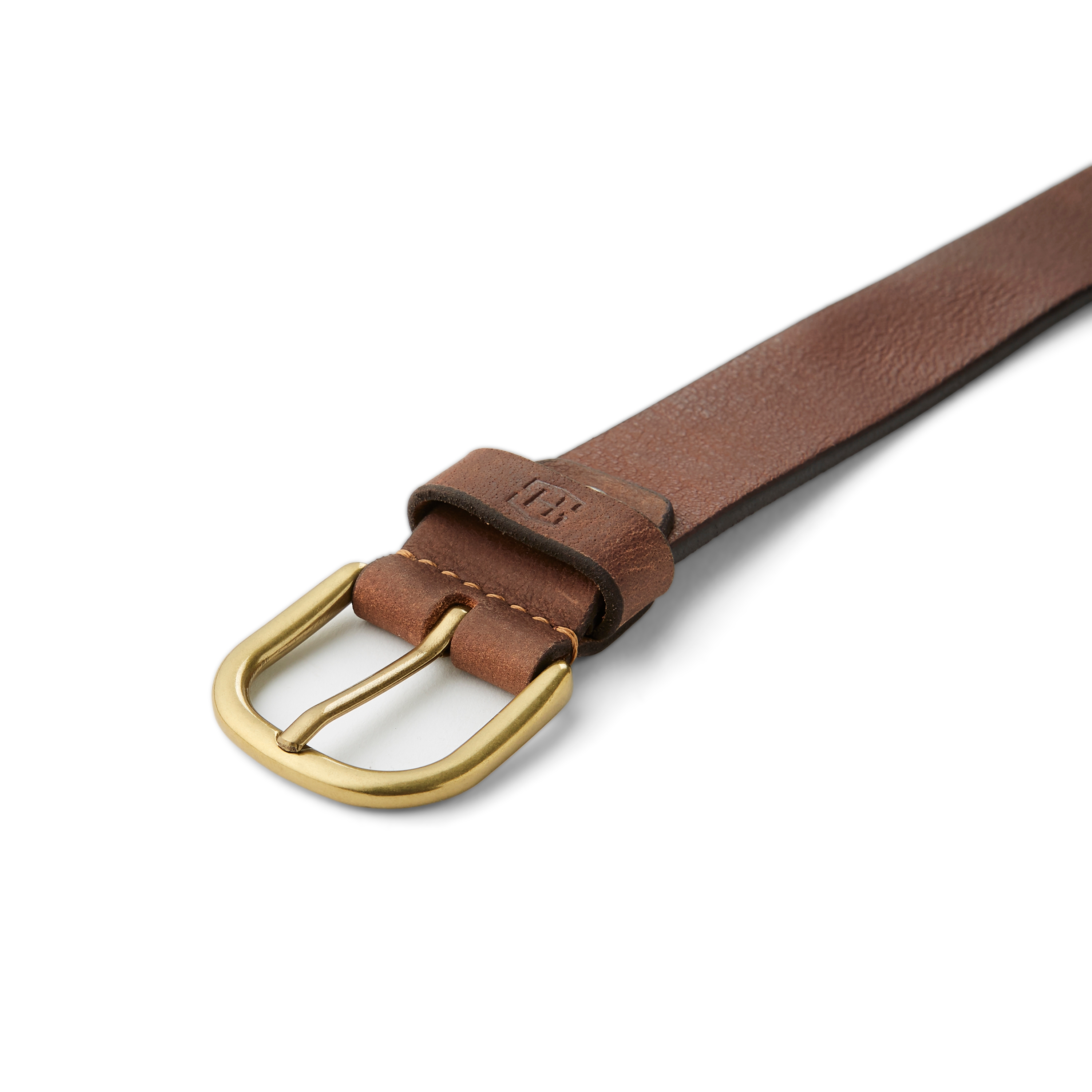 Shimson Brown Leather Belt  - 3