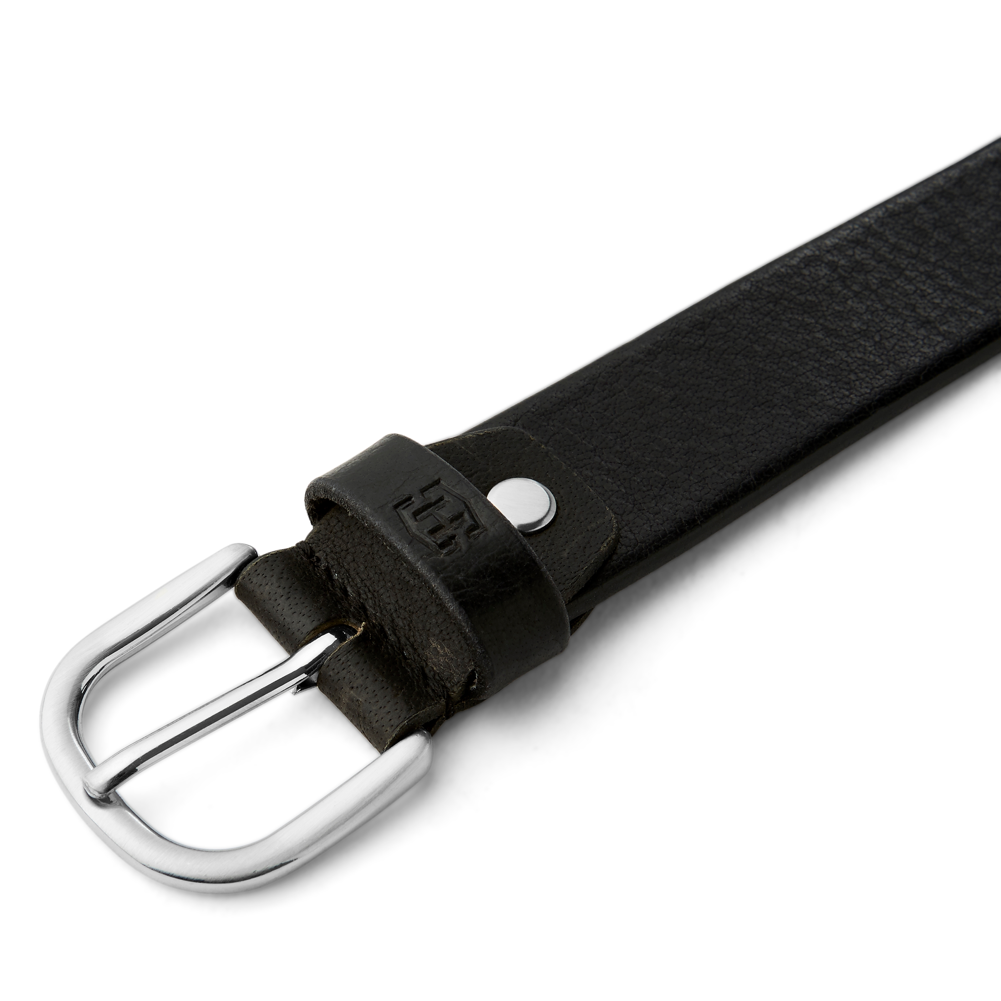 Sebo Black Leather Belt  - 3