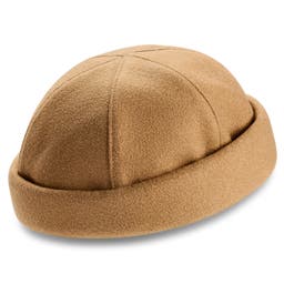 Lacuna | Tan Wool Docker Hat