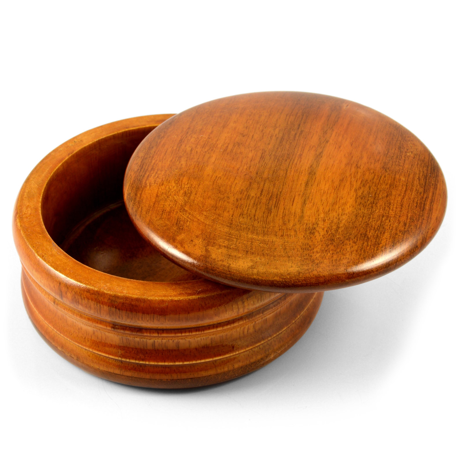 Rasierschale aus hellbraunem Mangoholz - 3