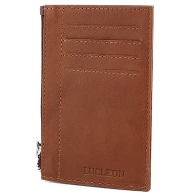 Lemmy Tan Leather RFID Card Holder Lemmy Tan Leather RFID Card Holder