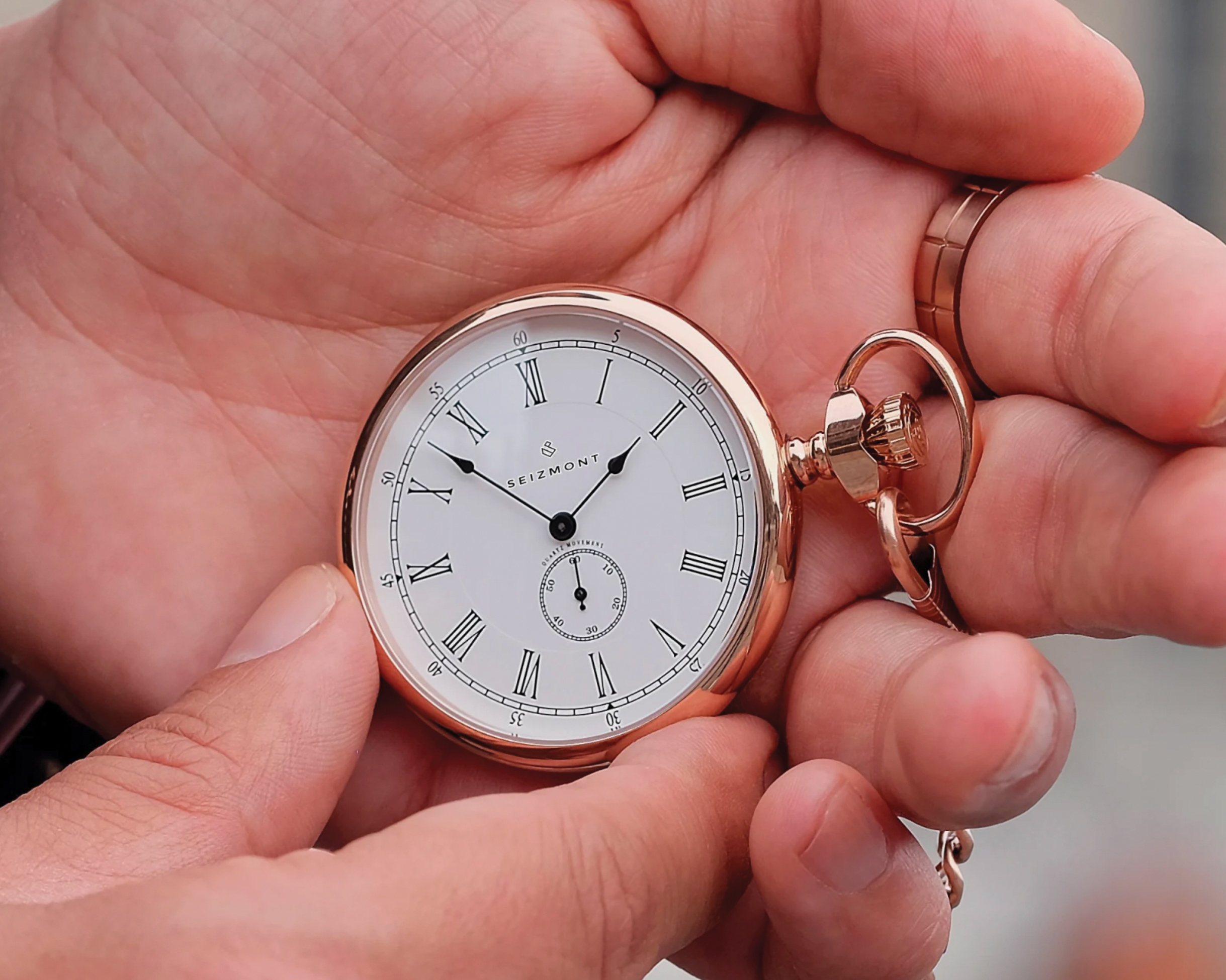 Leather fob to turn any best sale watch into a pocket watch