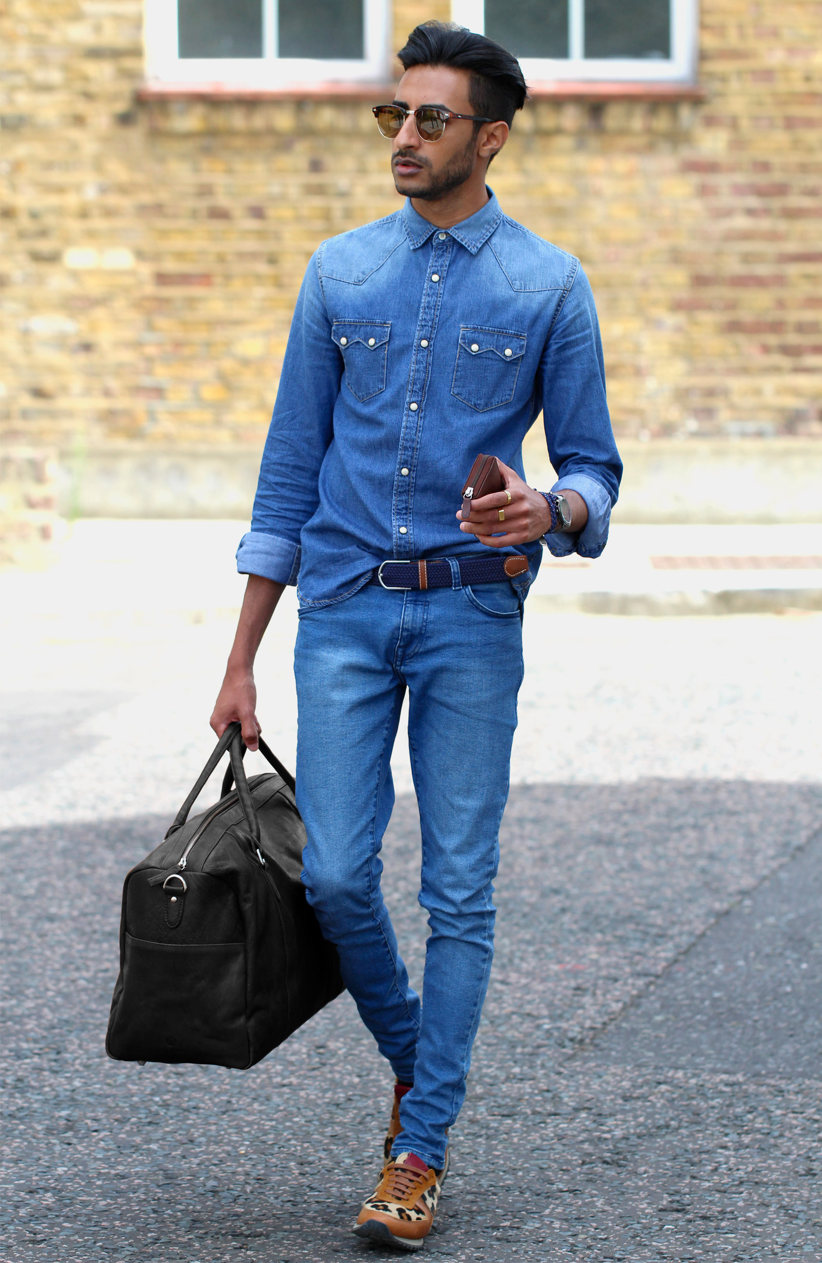 Bolsa de viaje negra California - 6