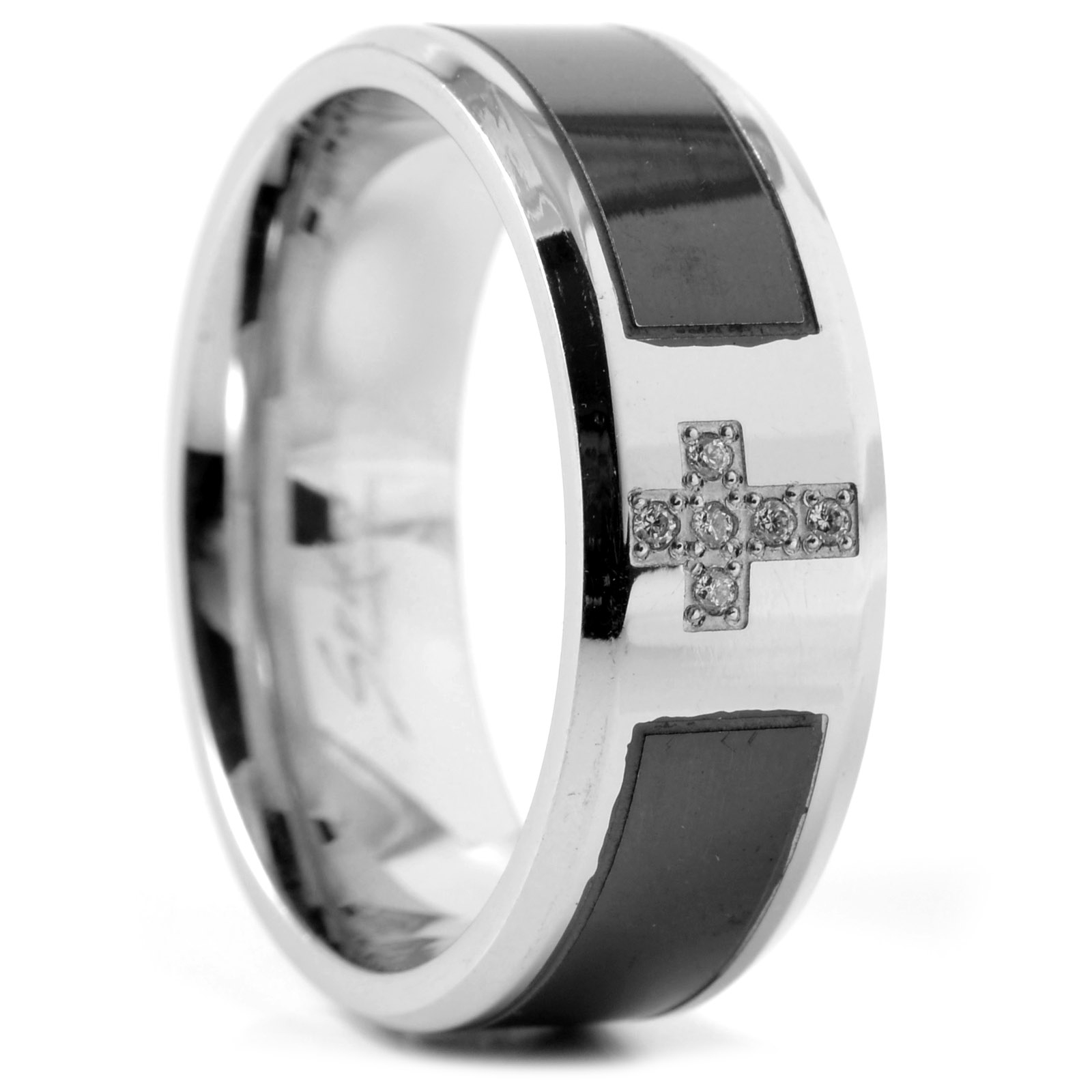 Zirconia Steel Ring - 1