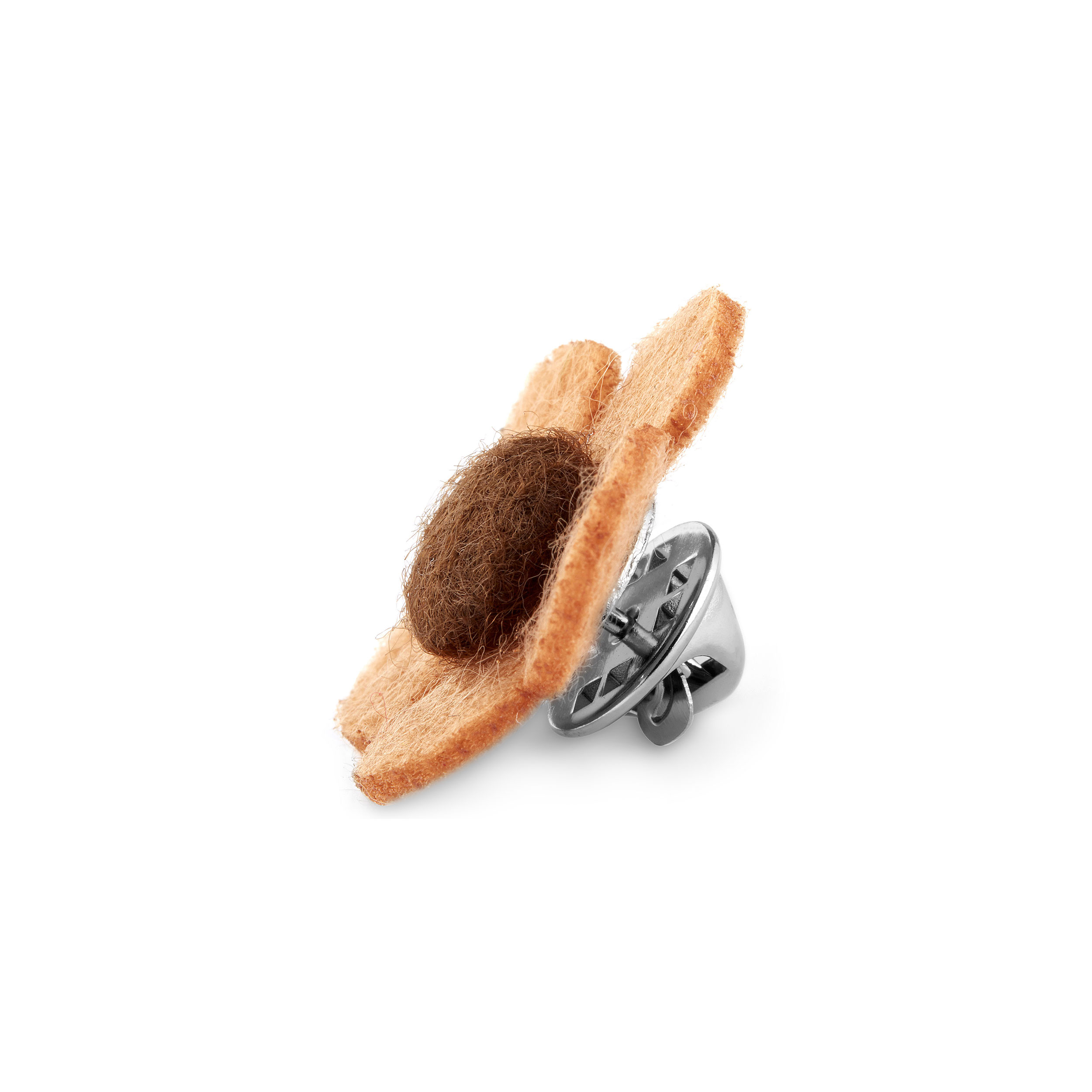 Höstfärgad Blomma Kavajpin - 2