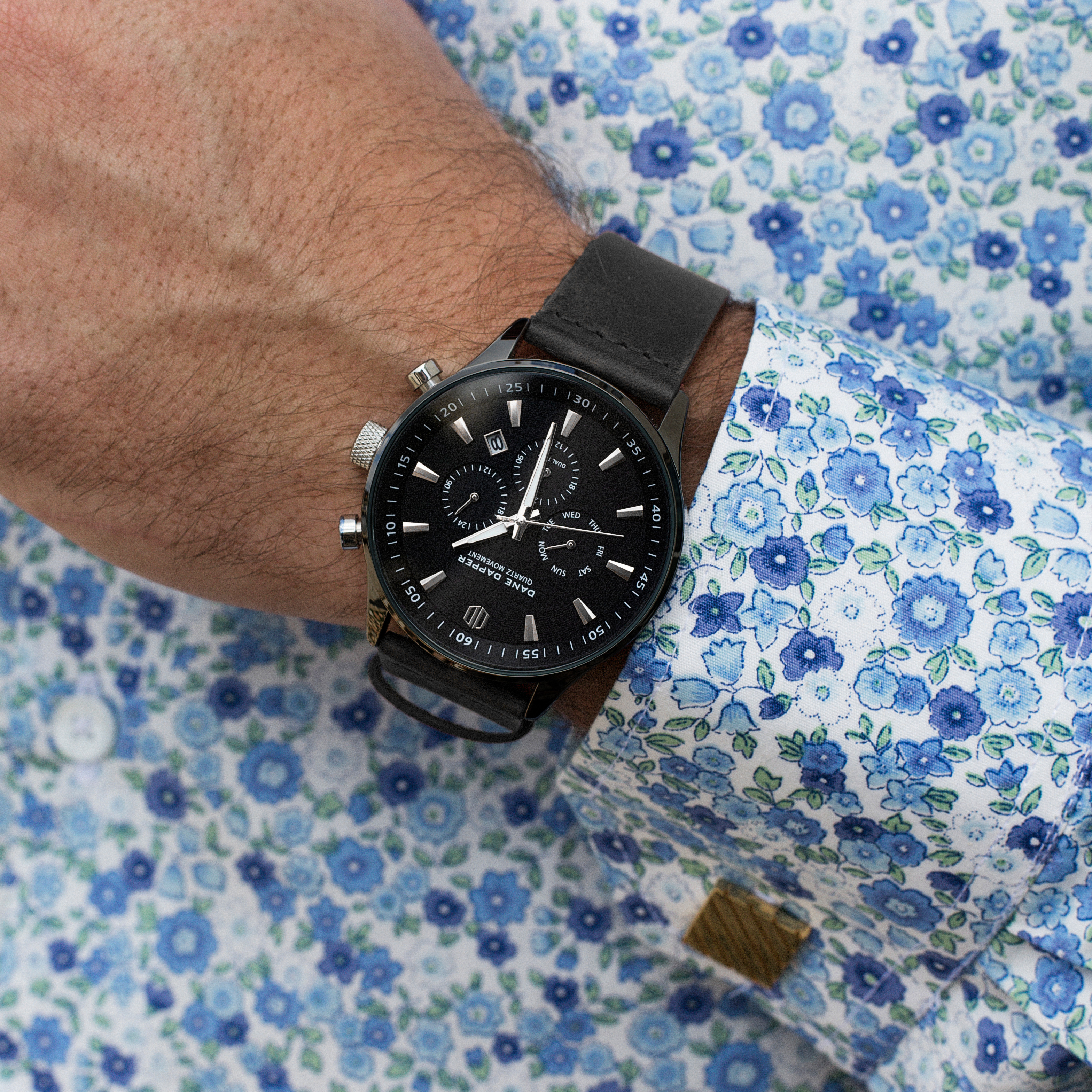 Black on Black Troika Watch - 5