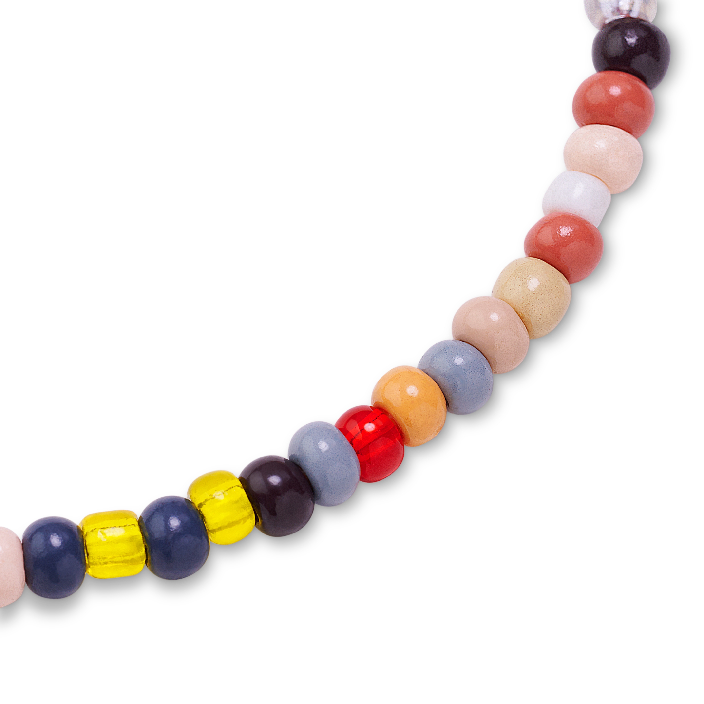 Amalfi | Barevný pískový náhrdelník ze skleněných korálků - 4