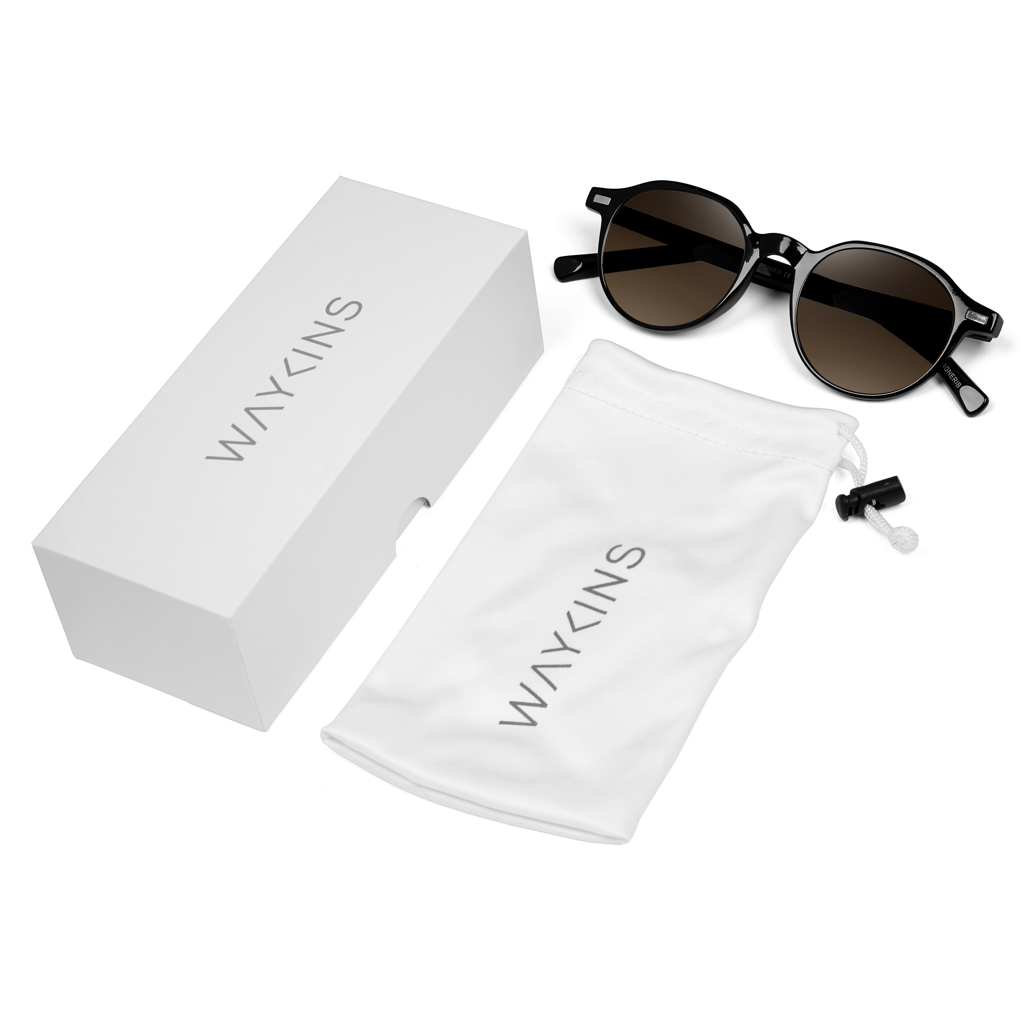 Wagner Melnasun Brūnas Wade Saulesbrilles - 5