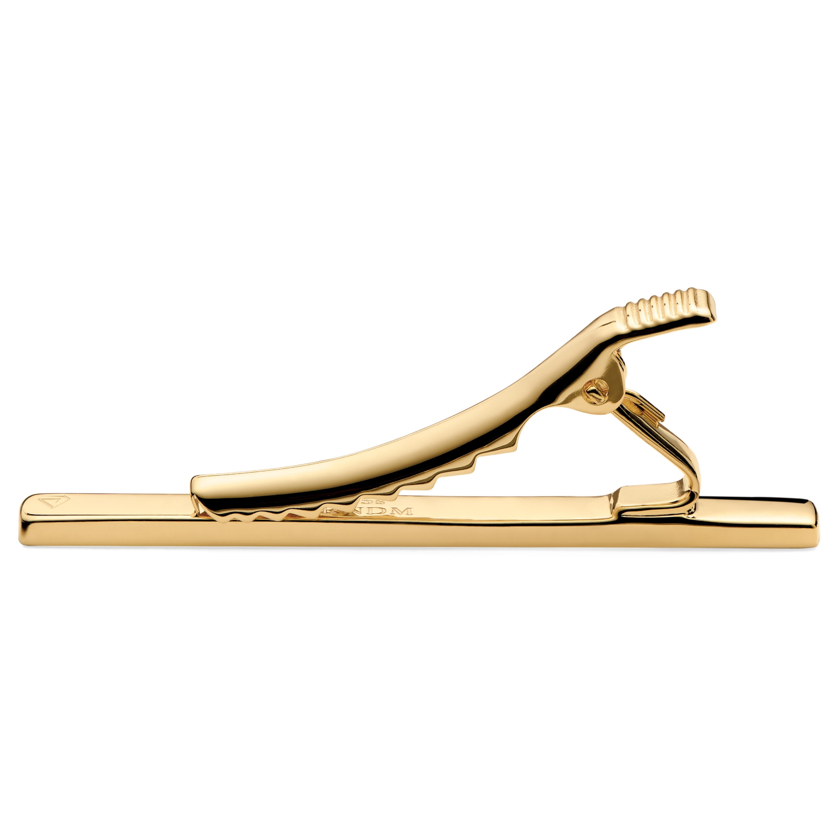 Gold 925s Classic Tie Clip - 4