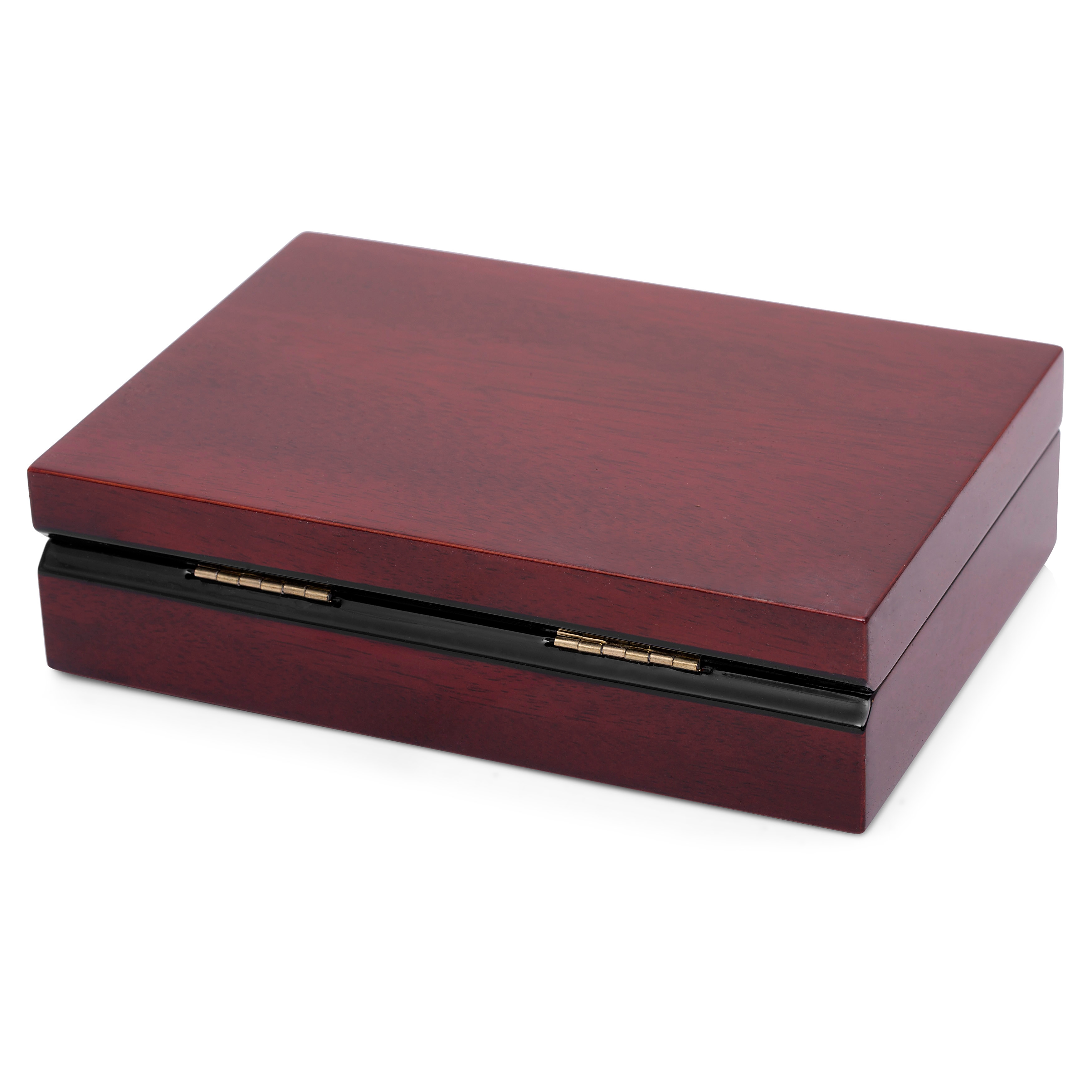 Cherry Wood Cufflinks Box  - 3