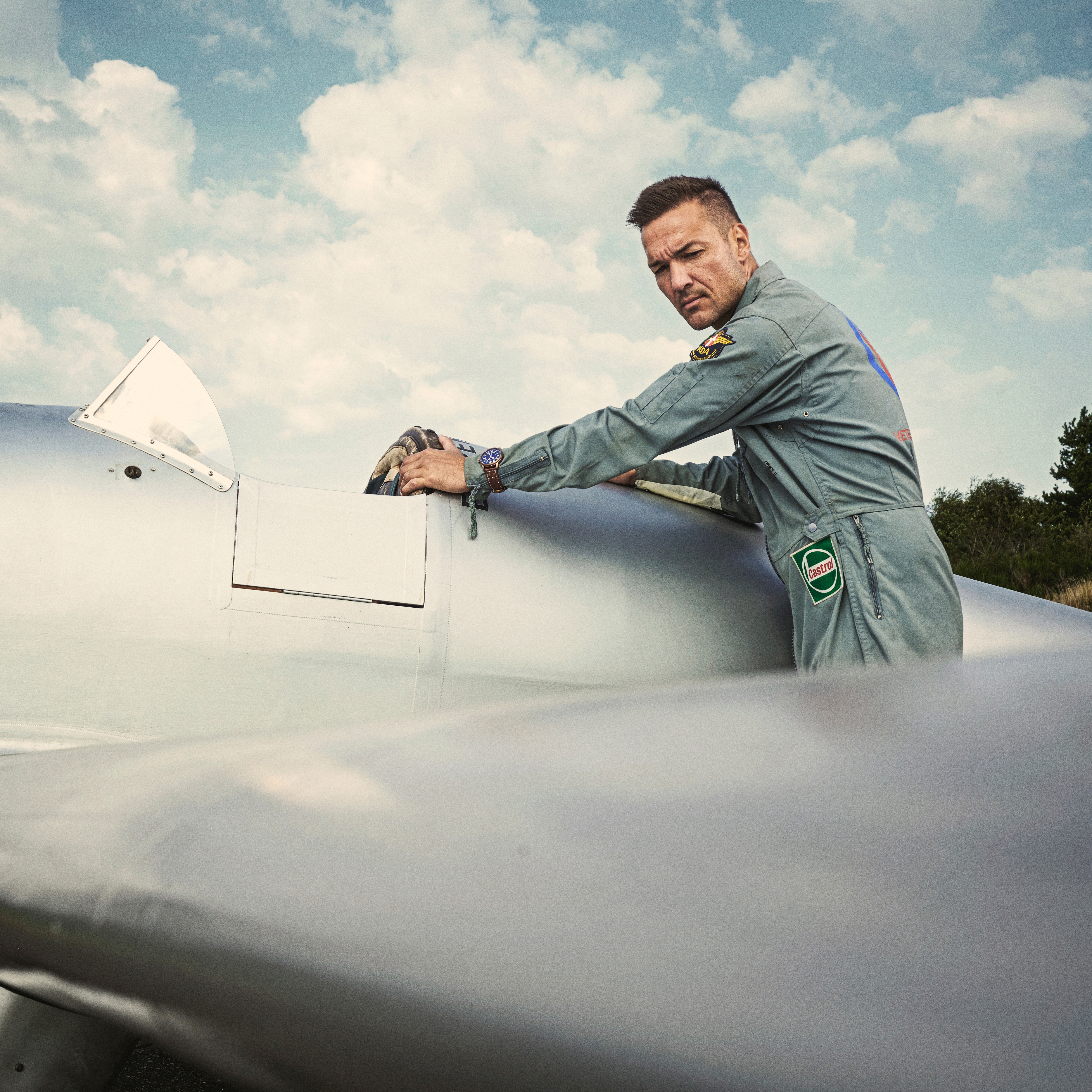 Apollo | Limitierte kupferfarbene Fliegeruhr aus Edelstahl - 5