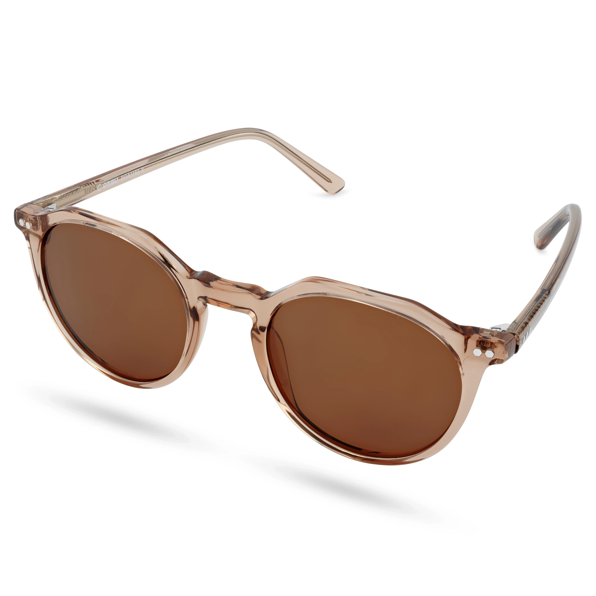 Occasus Runde Durchsichtige Polarisierte Sonnenbrille Mit Hornrand occasus-runde-durchsichtige-polarisierte-sonnenbrille-mit-hornrand