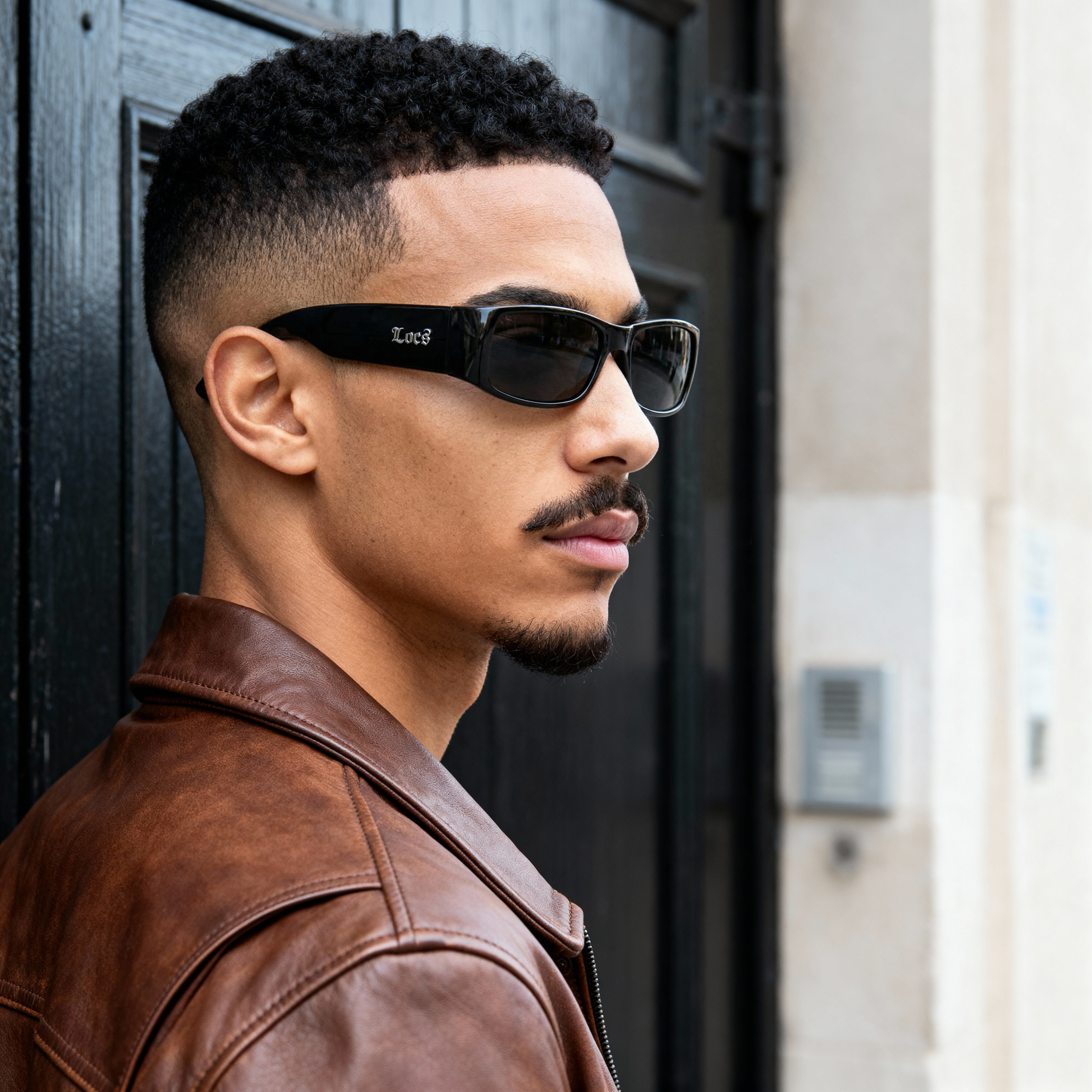 Černé klasické sluneční brýle - 2