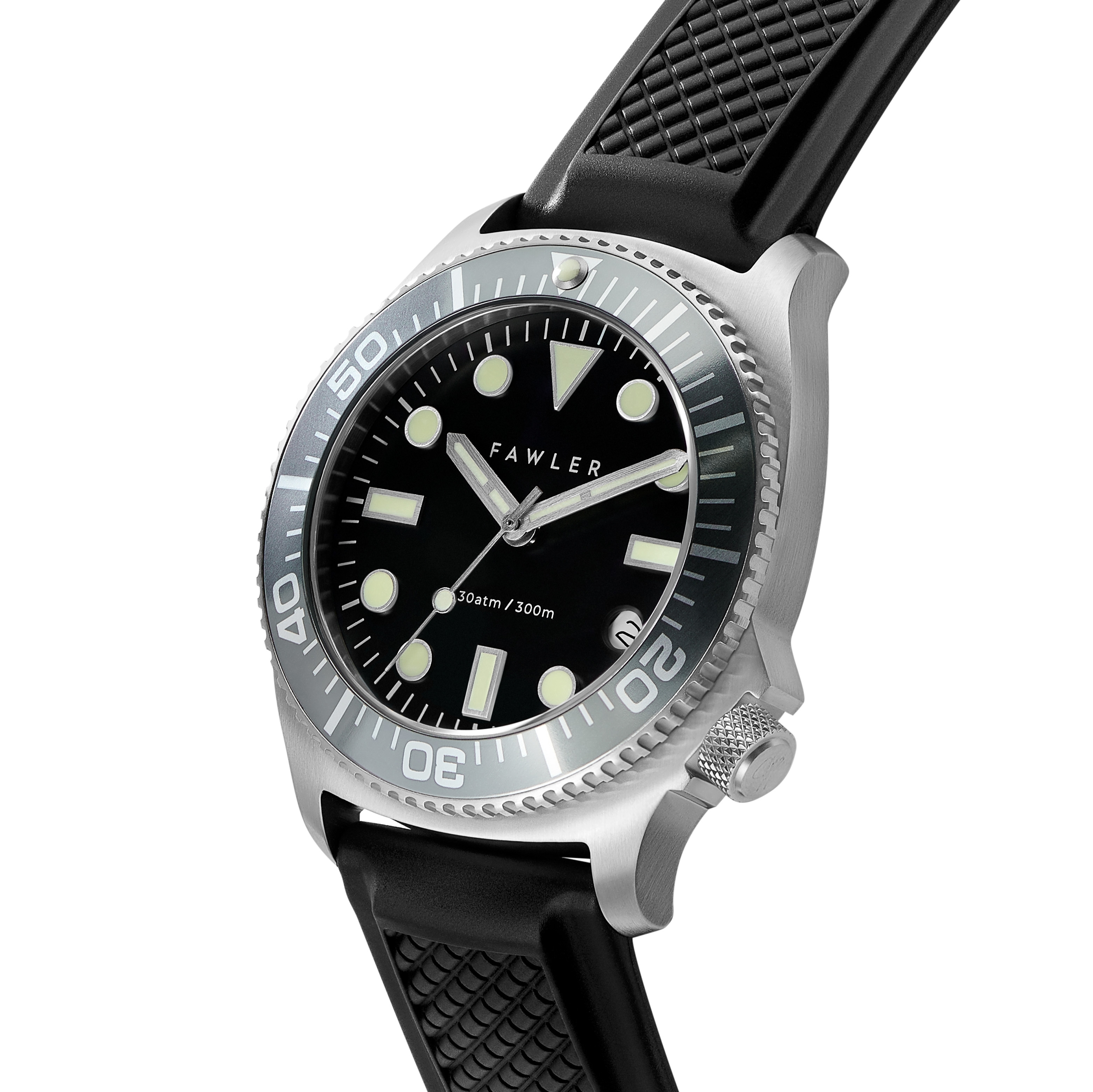 Alon | Gray Stainless Steel Dive Watch - 3