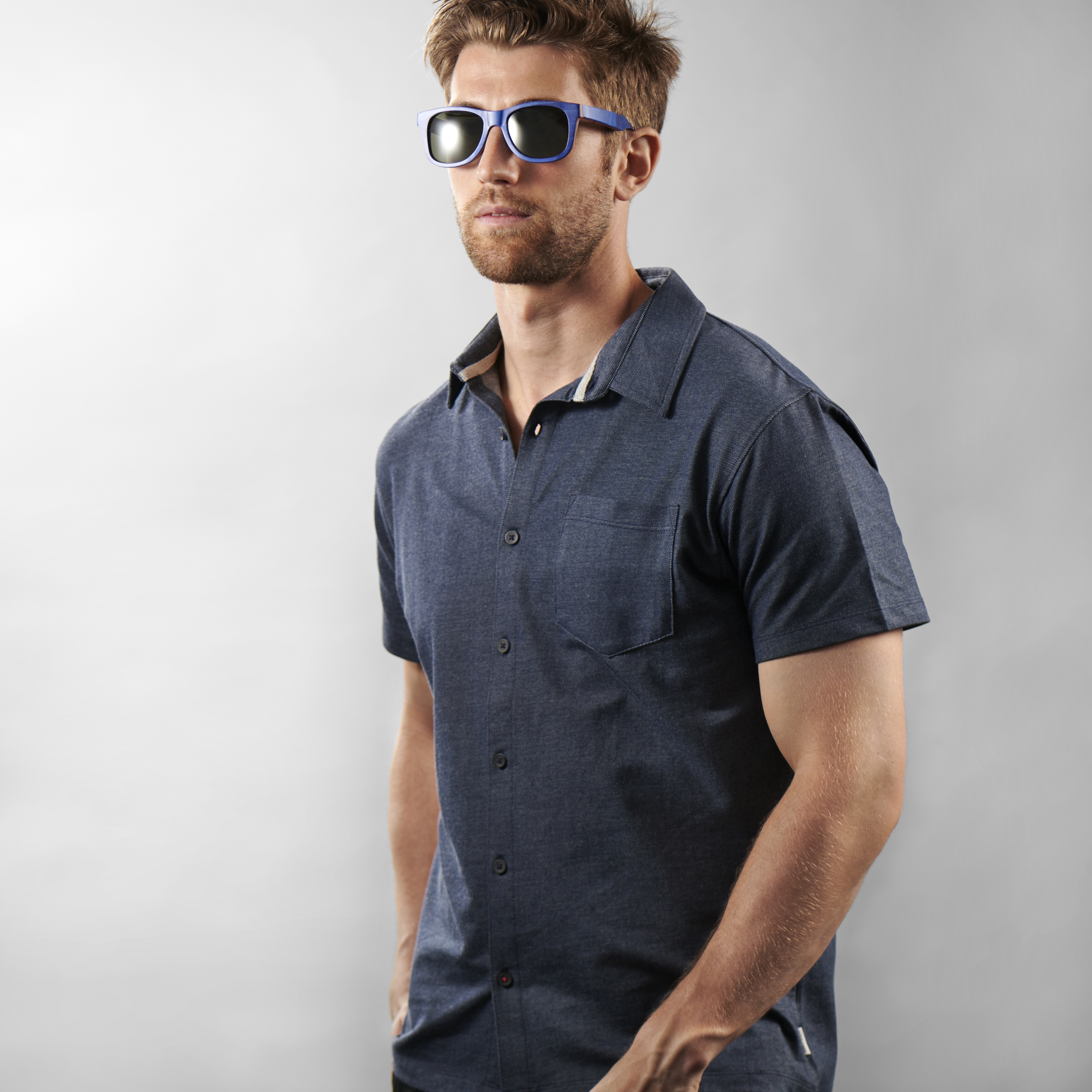 Blå Polariserede Solbriller i Finer - 6