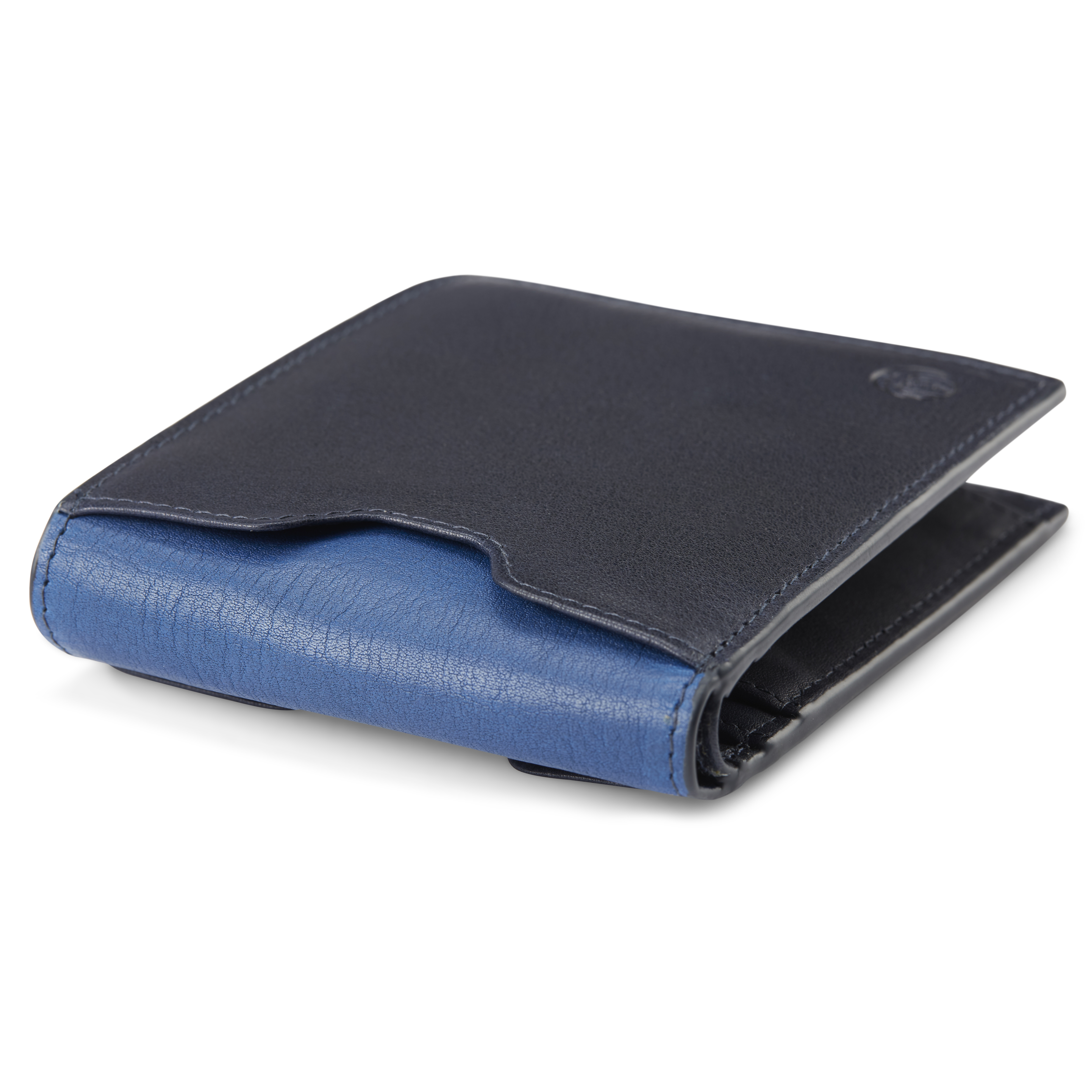 Lincoln | Navy Leather RFID-Blocking Wallet - 9