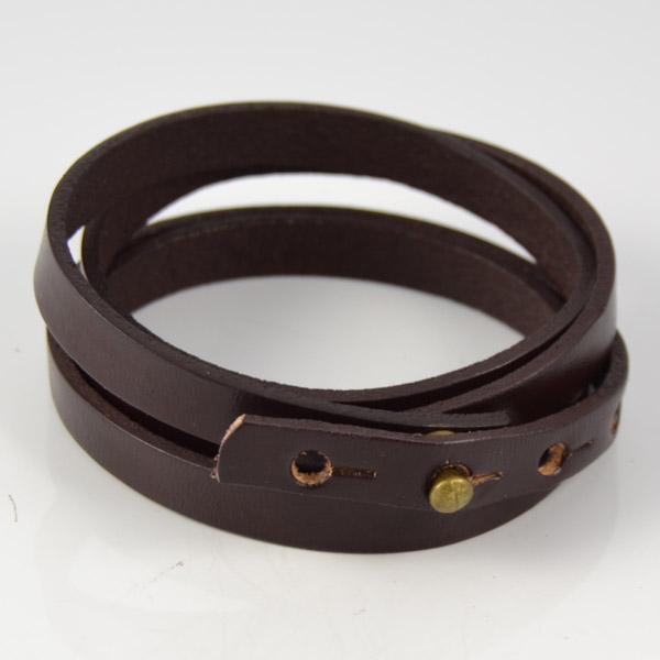 TRENDHIM - Brown Basic Armbånd - 2