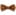 Rostfarbene vorgebundene Fliege aus Grosgrain Rostfarbene vorgebundene Fliege aus Grosgrain