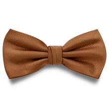 Brown pre tied bow ties