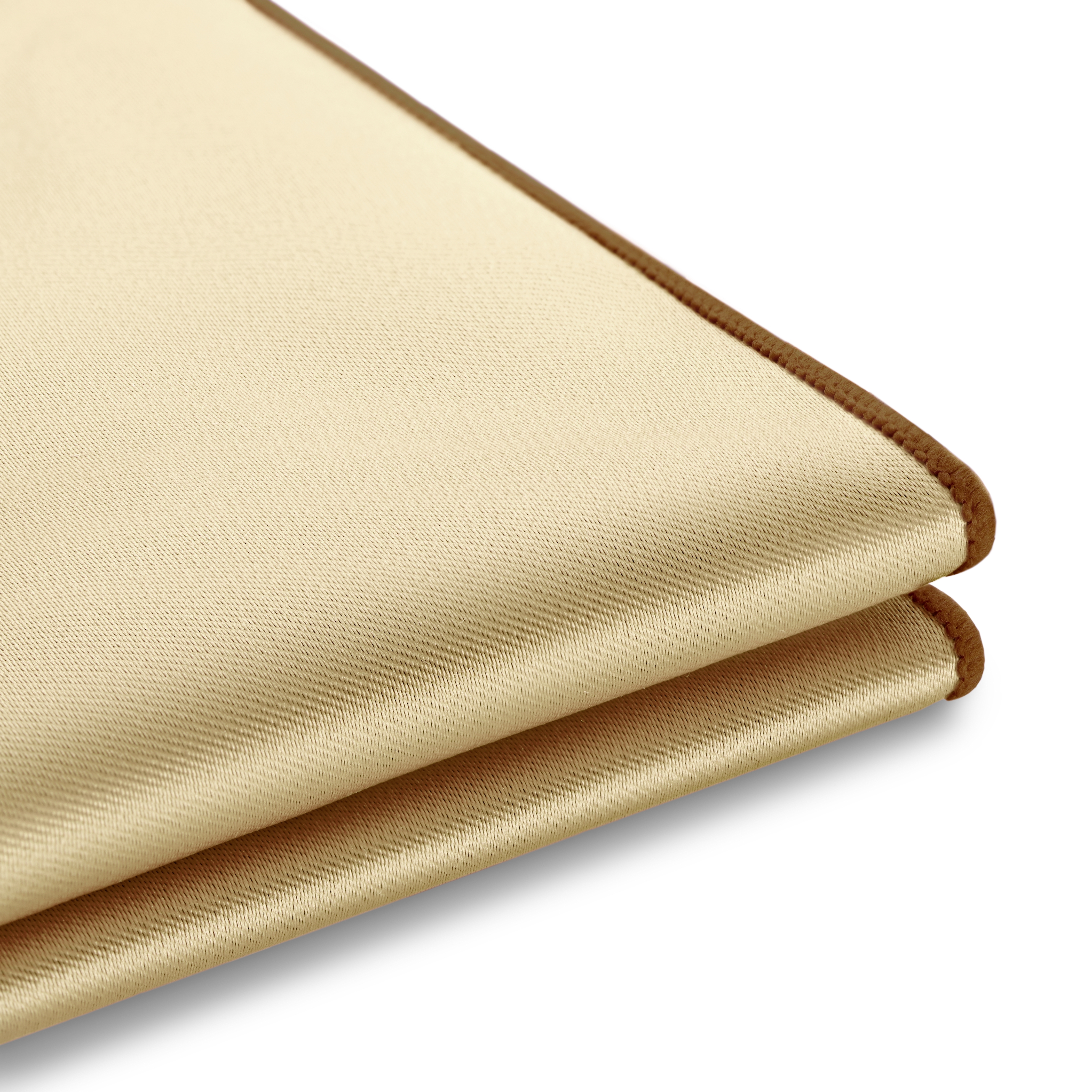 Champagne Bröstnäsduk i Satin - 2