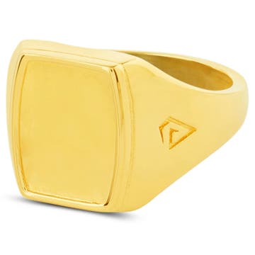 Blank 925s Gold Classic Ring