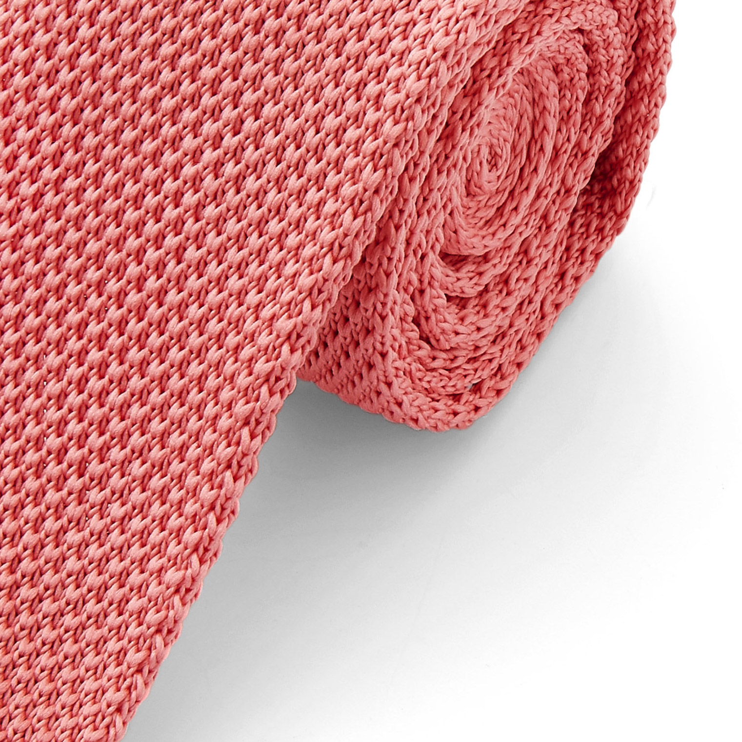 Lohenpunainen kudottu solmio - 2