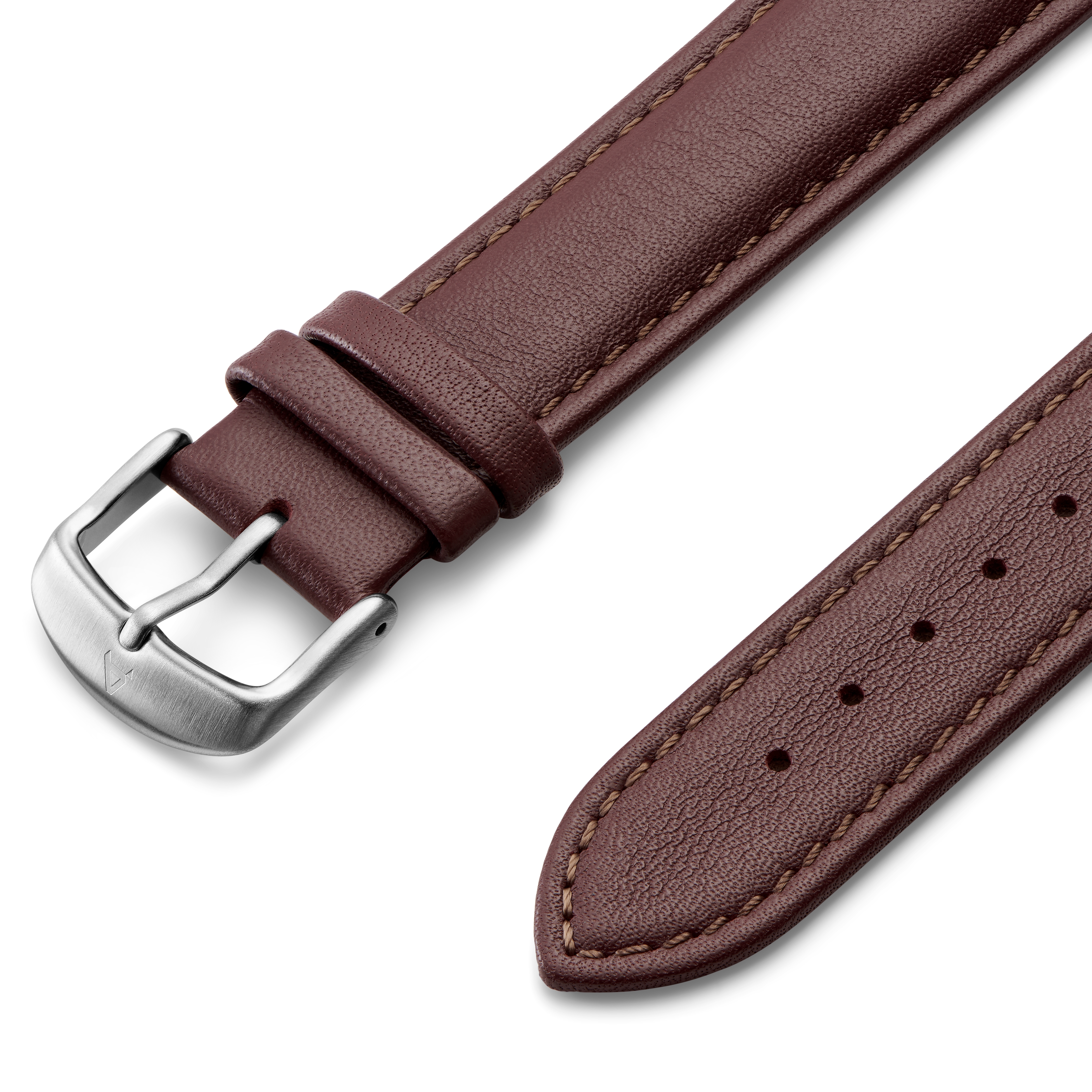 Brown Genuine Leather Quick-release Watch Straps - 2