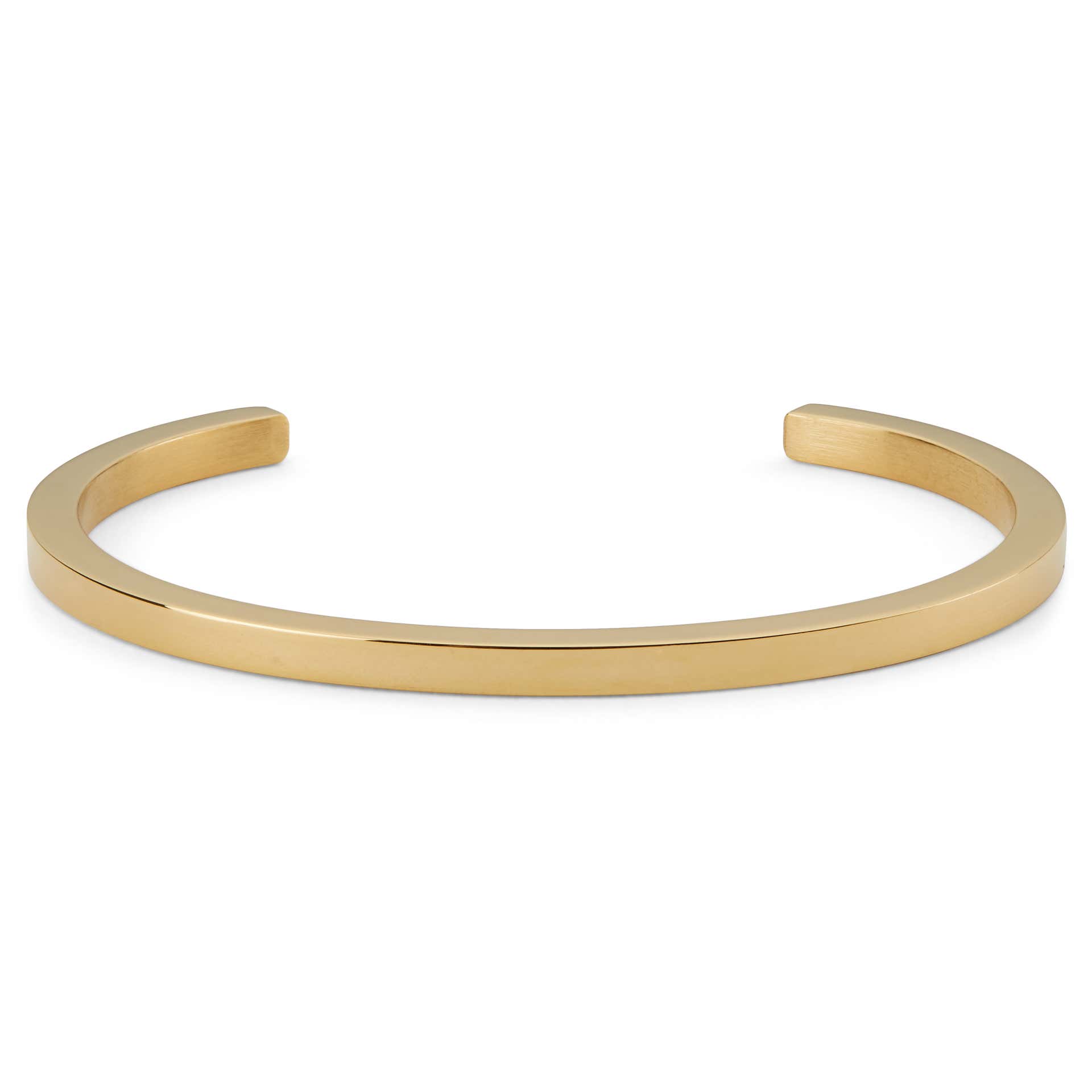 Thin GoldTone Cuff Bracelet In stock! Lucleon