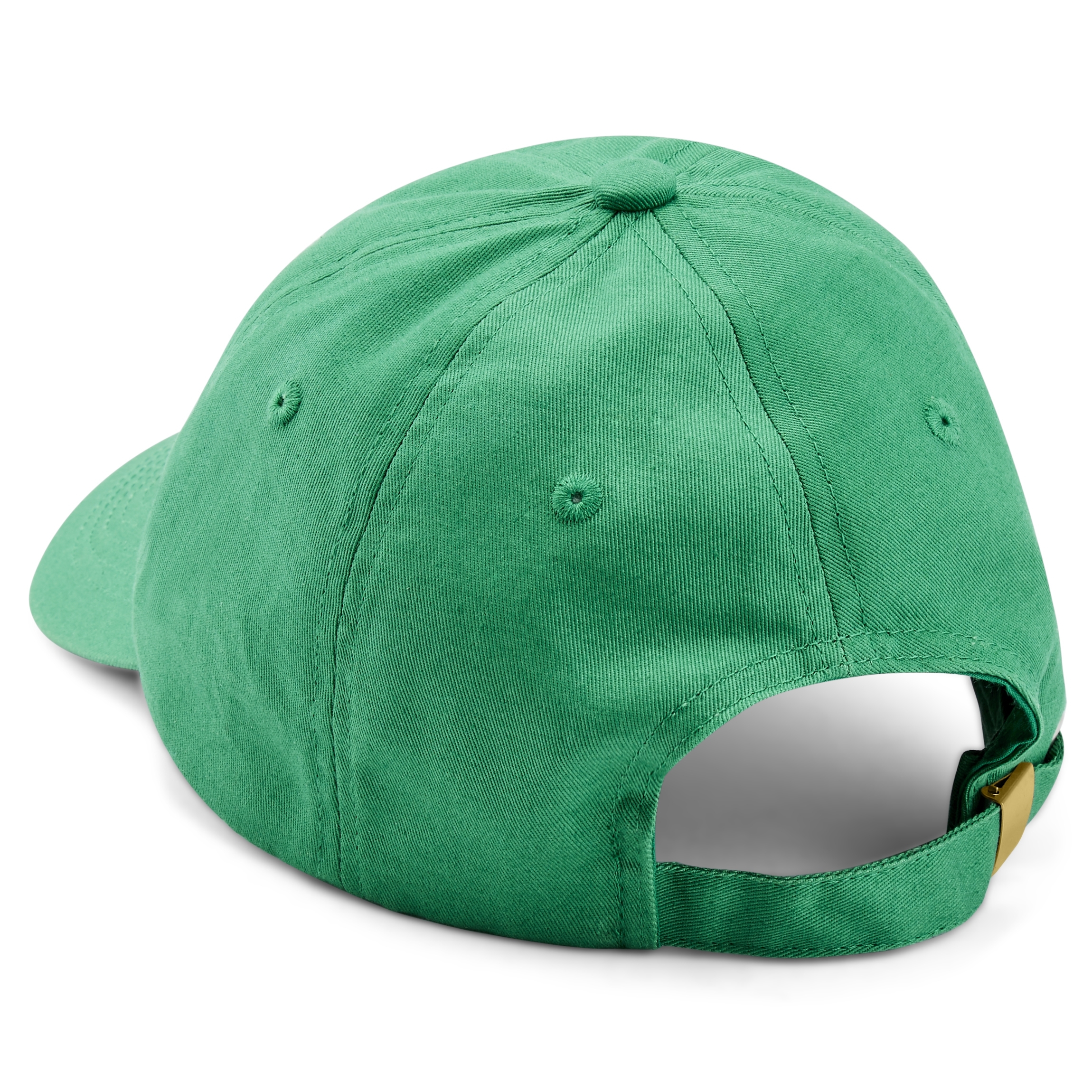 Bright Green Cotton Cap - 6