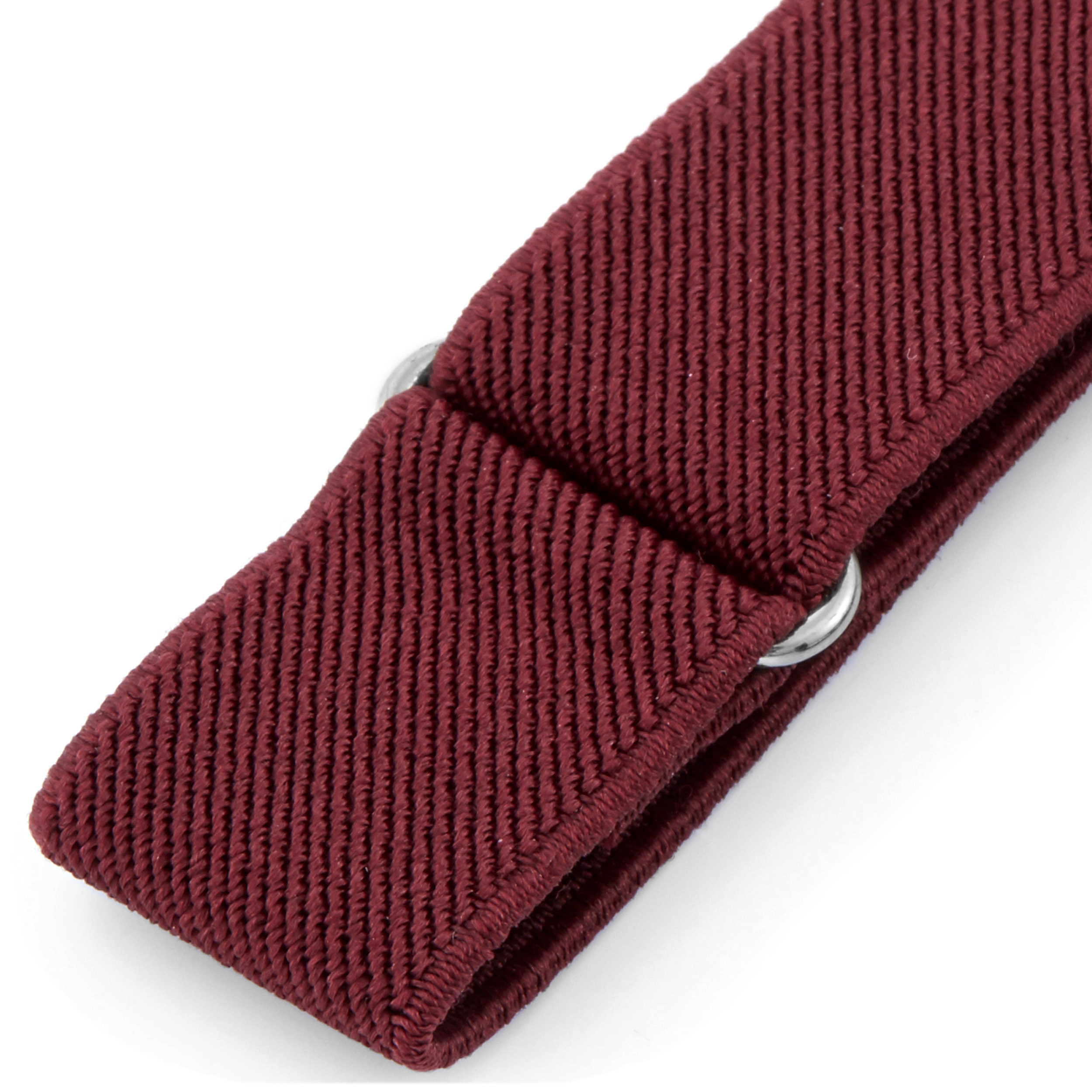 Jednoduché vínové elastické pásky na rukávy  - 2