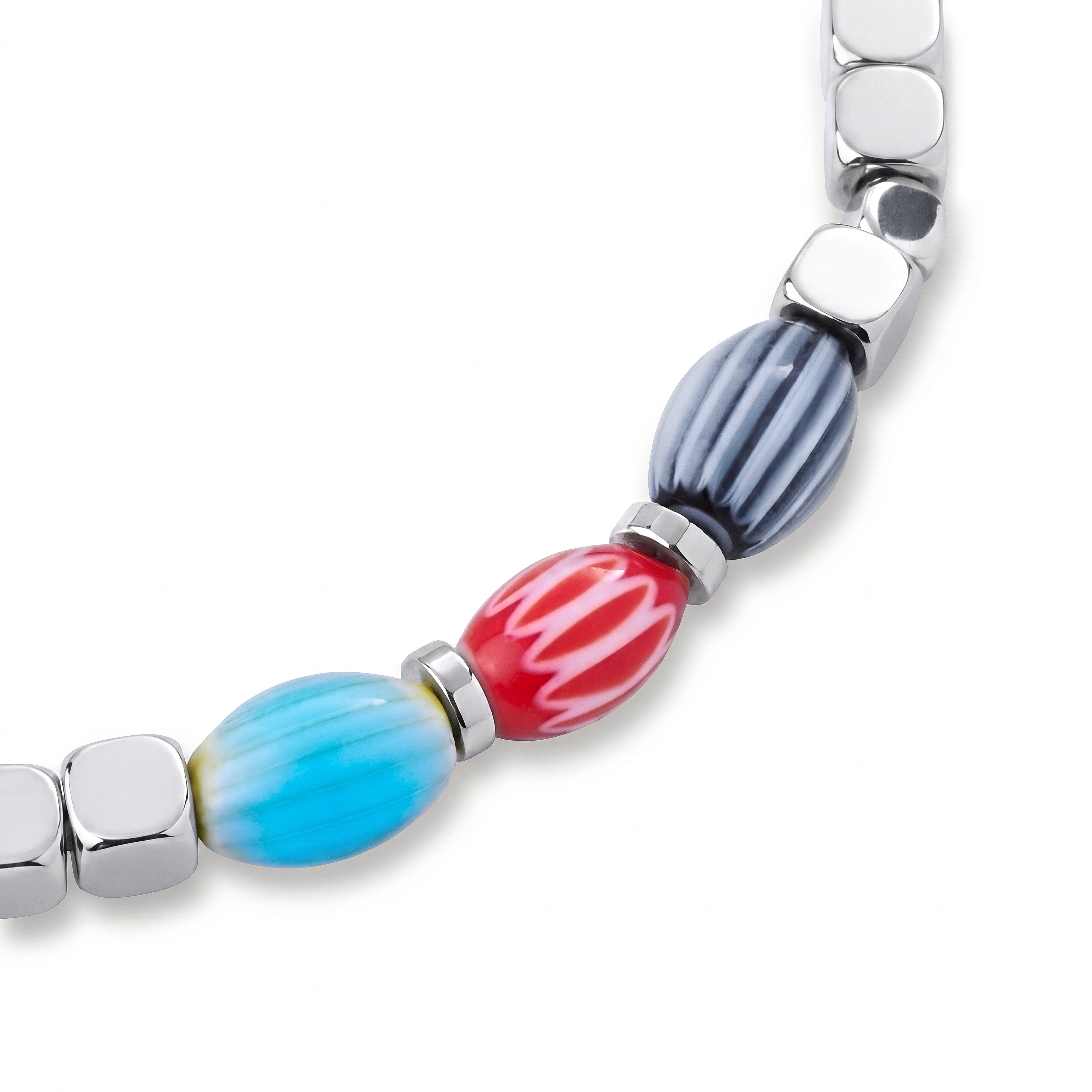 Pearlmania | Wielokolorowa bransoletka Cube & Colour - 2