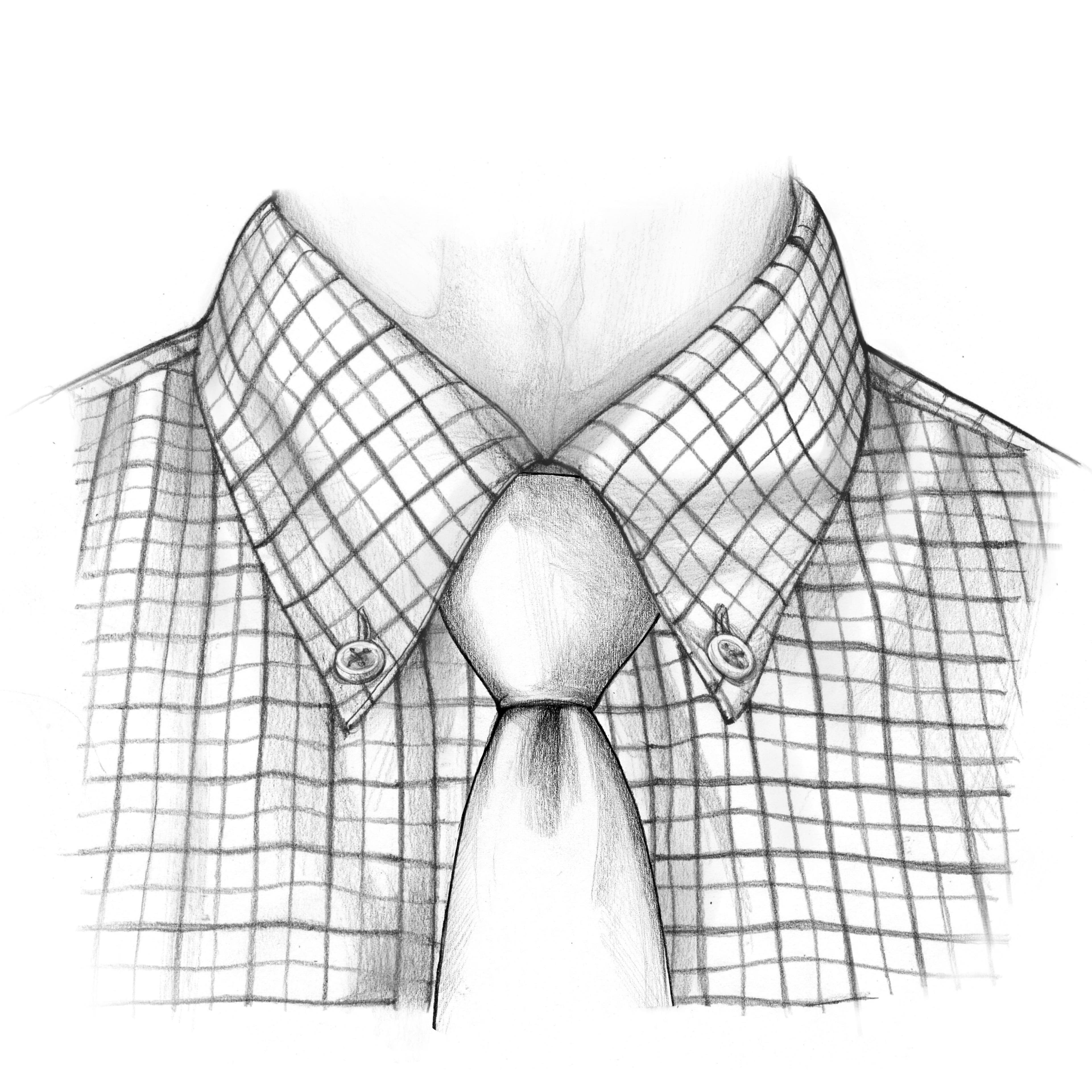 Der Halbe Windsor Krawattenknoten