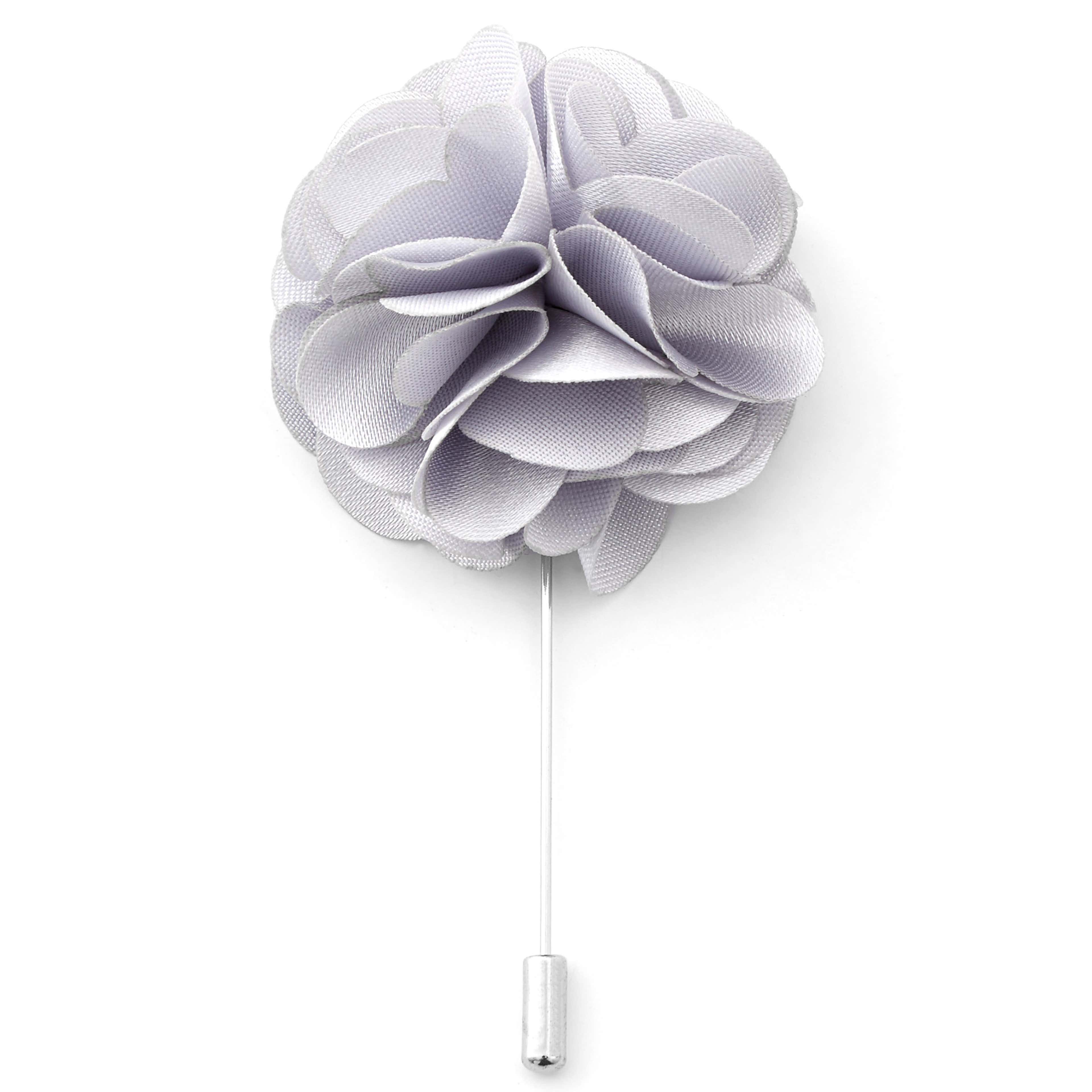 Καρφίτσα Πέτου Luxurious Silver Flower