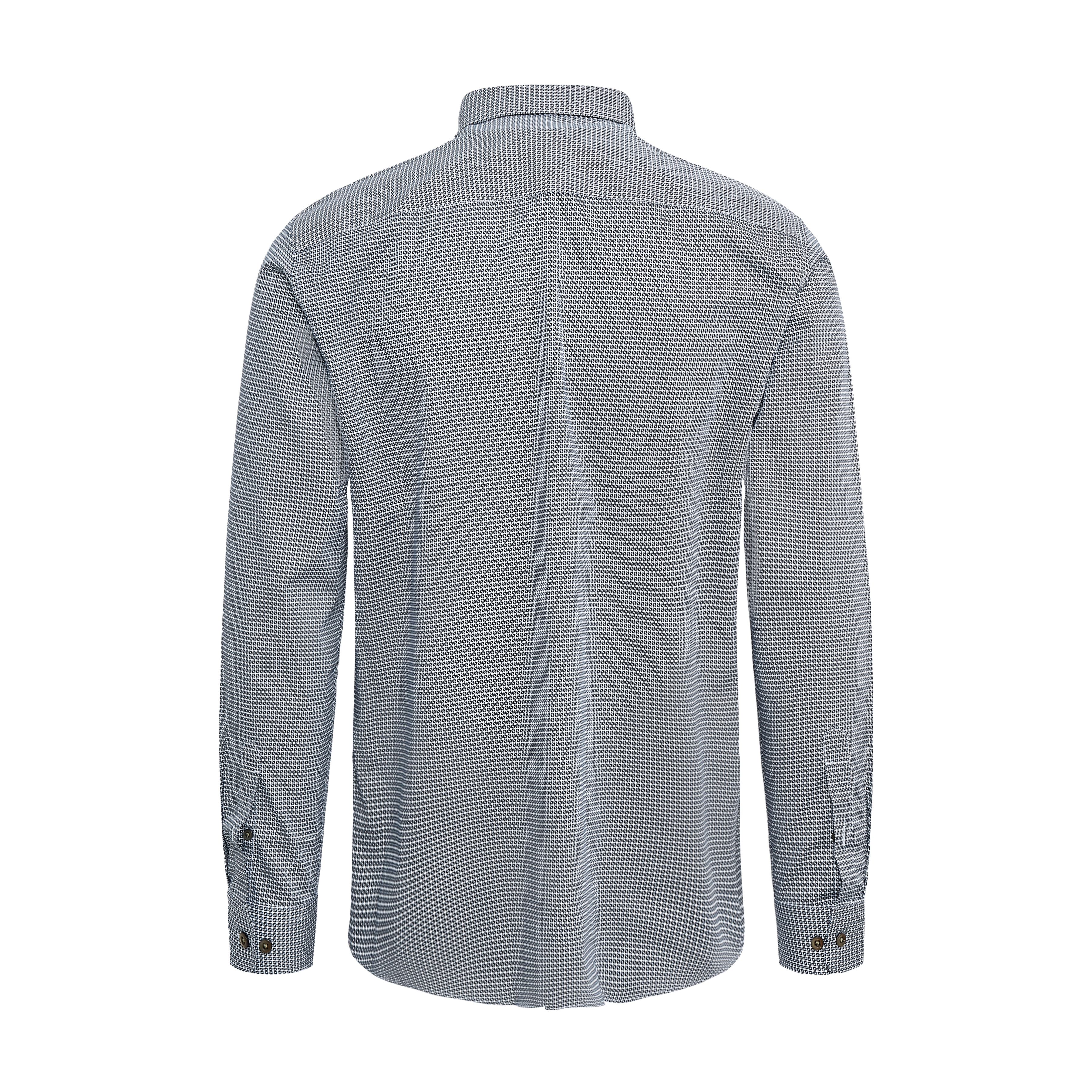 Sininen timanttikuvioinen Trostol -kauluspaita - 2