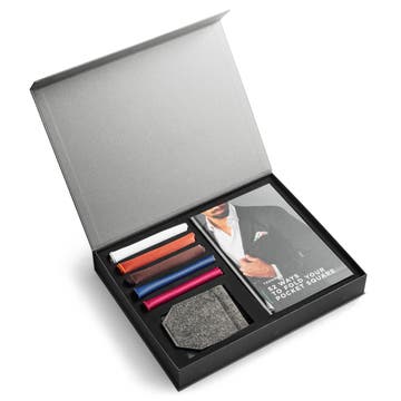 The Essential Pocket Square Gift Box The Essential Pocket Square Gift Box