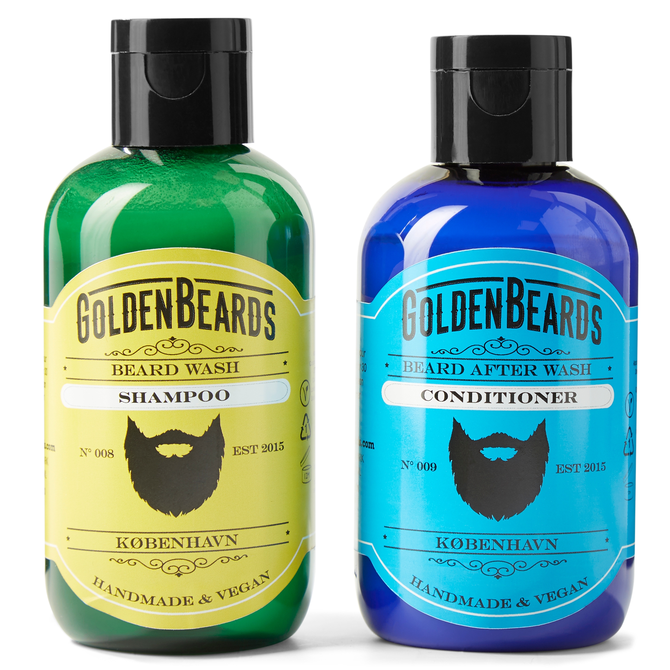 modbydeligt spredning Wrap Skæg Shampoo & Balsam Sæt | På lager! | Golden Beards