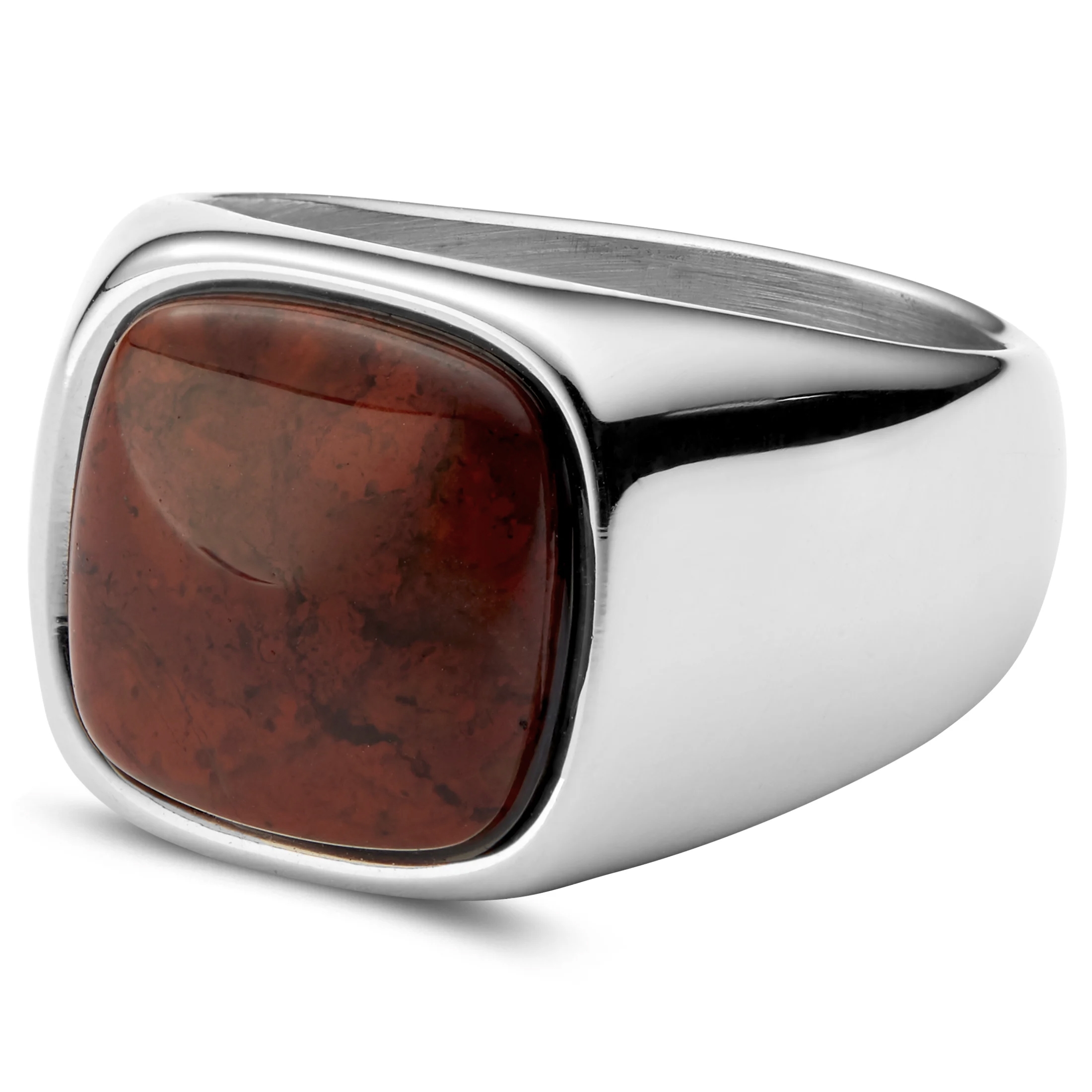 Len Red Carnelian Gravel Ring | In stock! | Lucleon