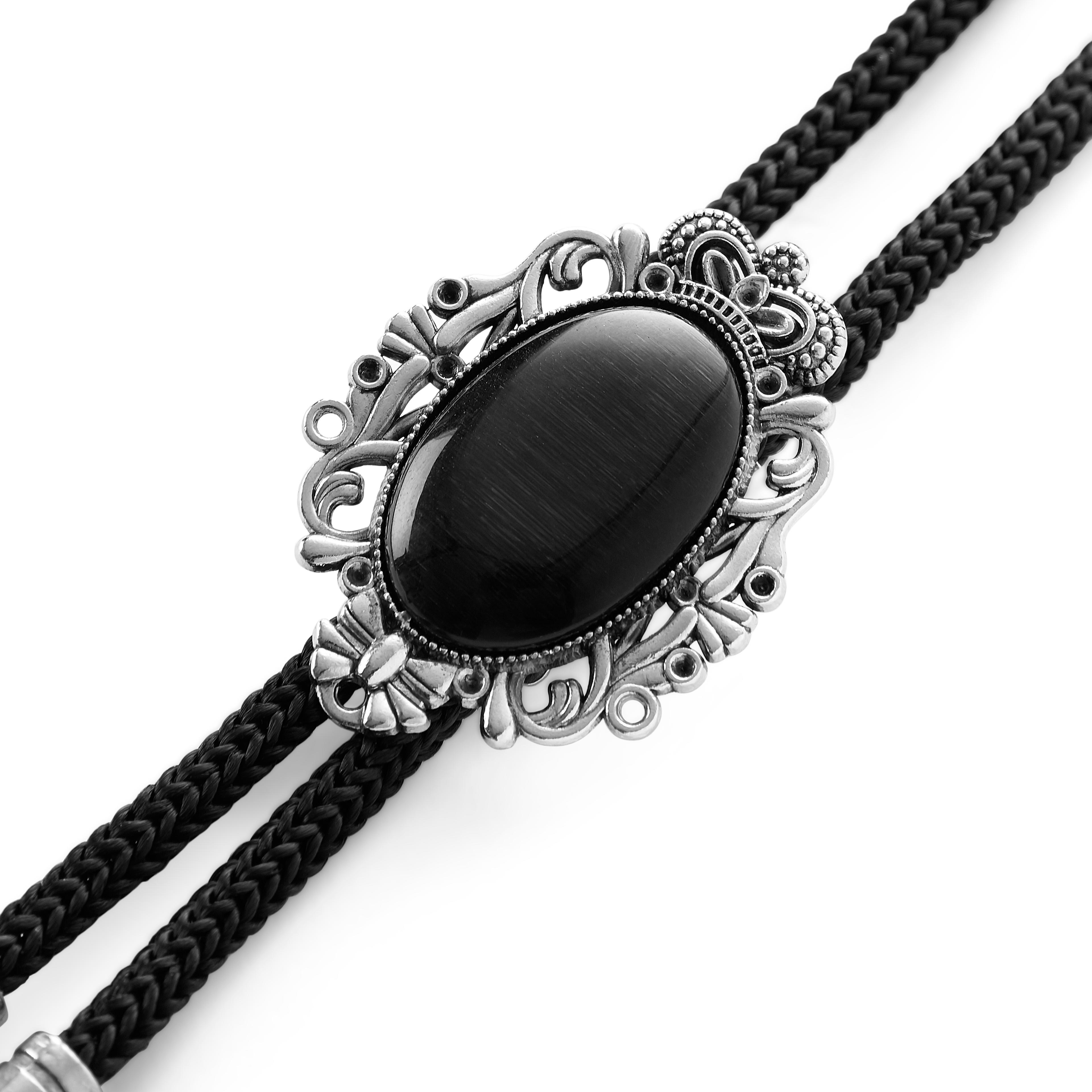 2 Cravatte Bolo Da Cowboy In Pelle Con Ciondolo Teschio Di Mucca E Stella Texas Ranger - Accessorio Abbigliamento Western Uomo
