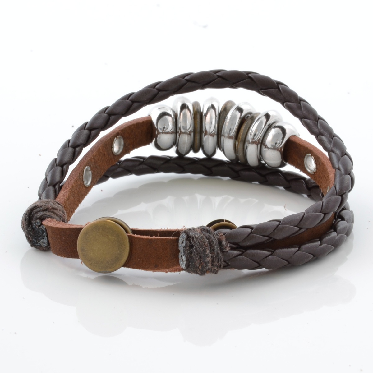 Δερμάτινο Βραχιόλι Very Stylish - 2