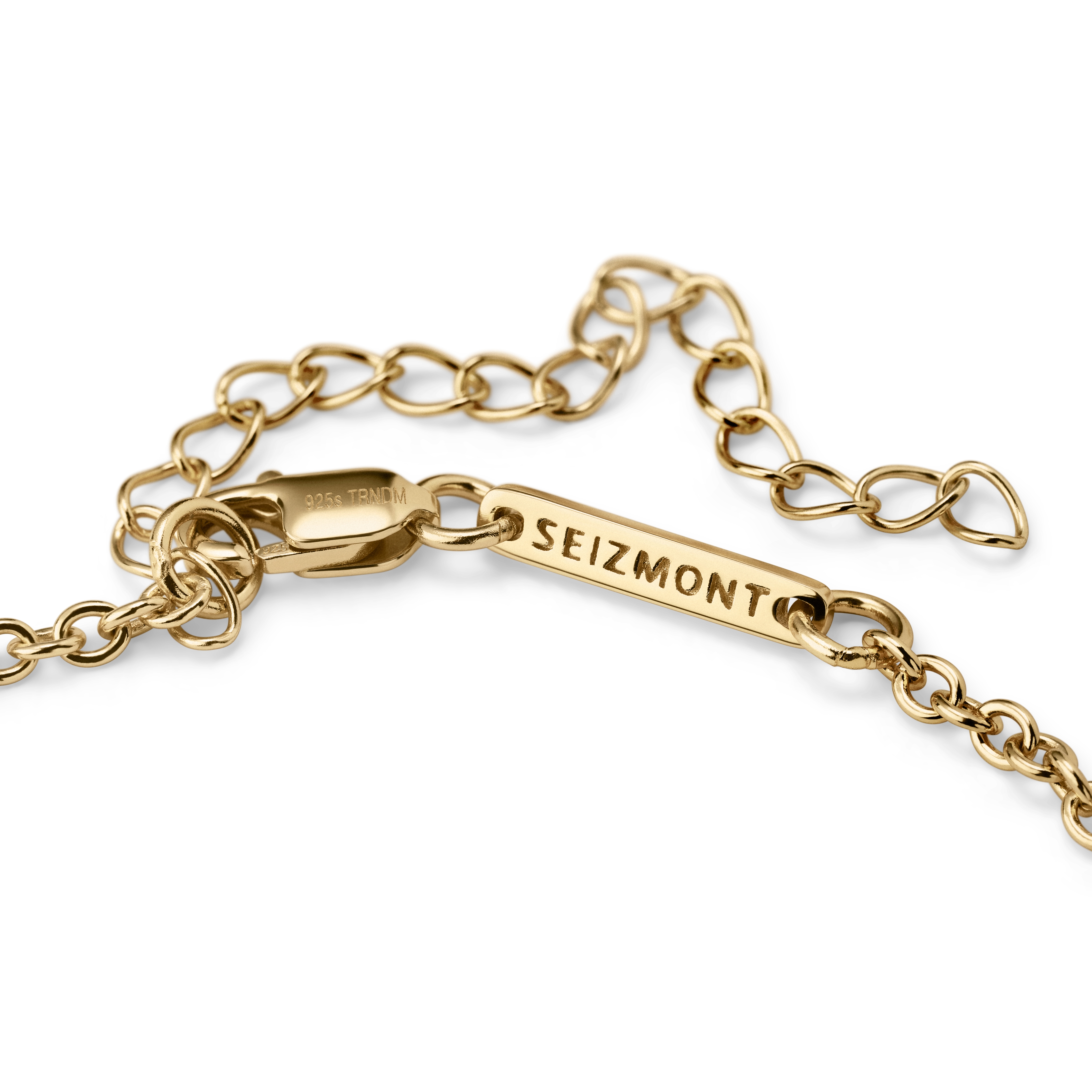 Argentia | Collier à croix en argent sterling 925 poli, plaqué or 14K - 5