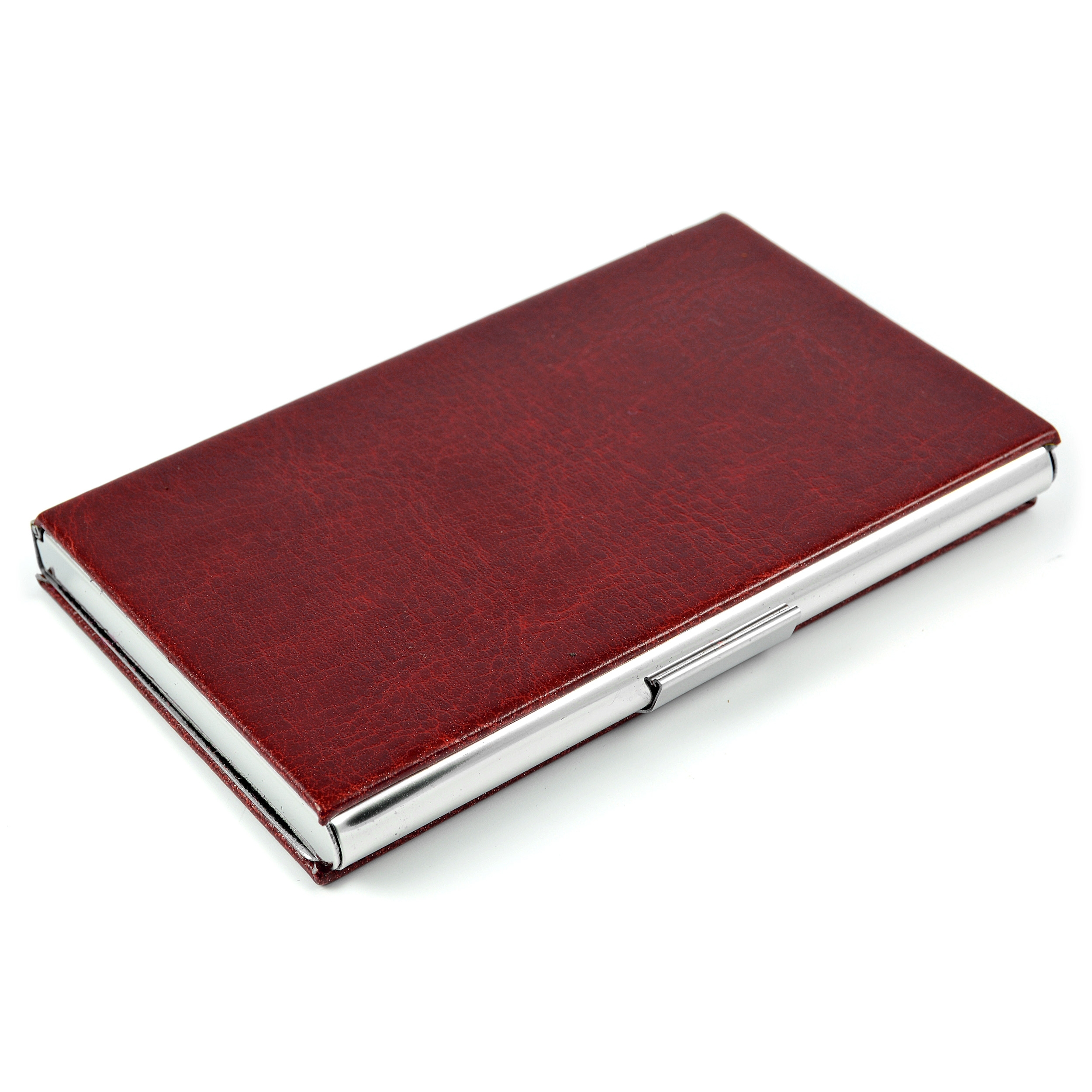 Brown Leather Card Holder - 3