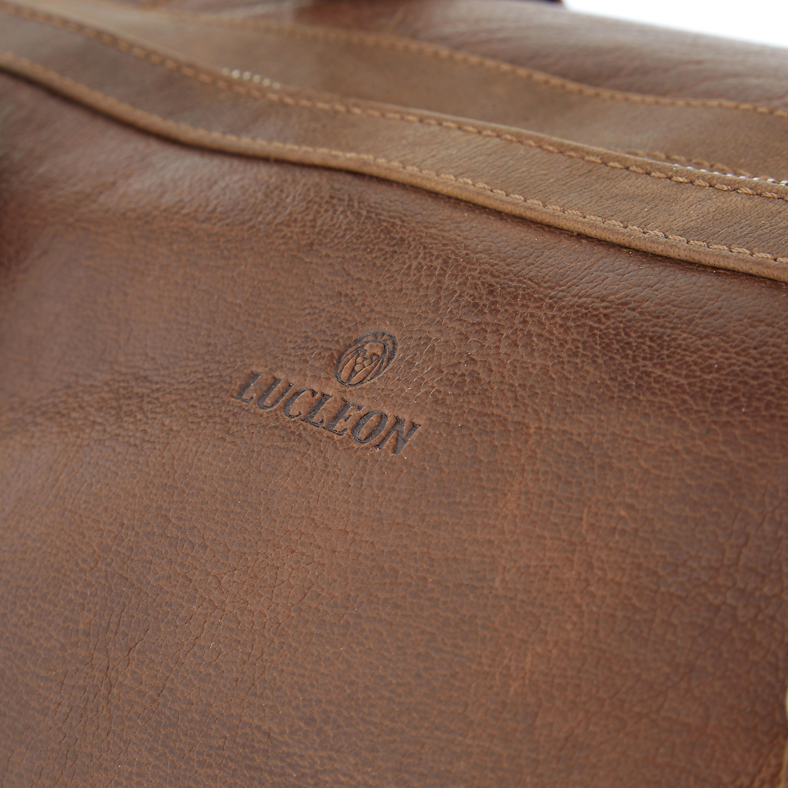 Tan California Weekend Bag - 9