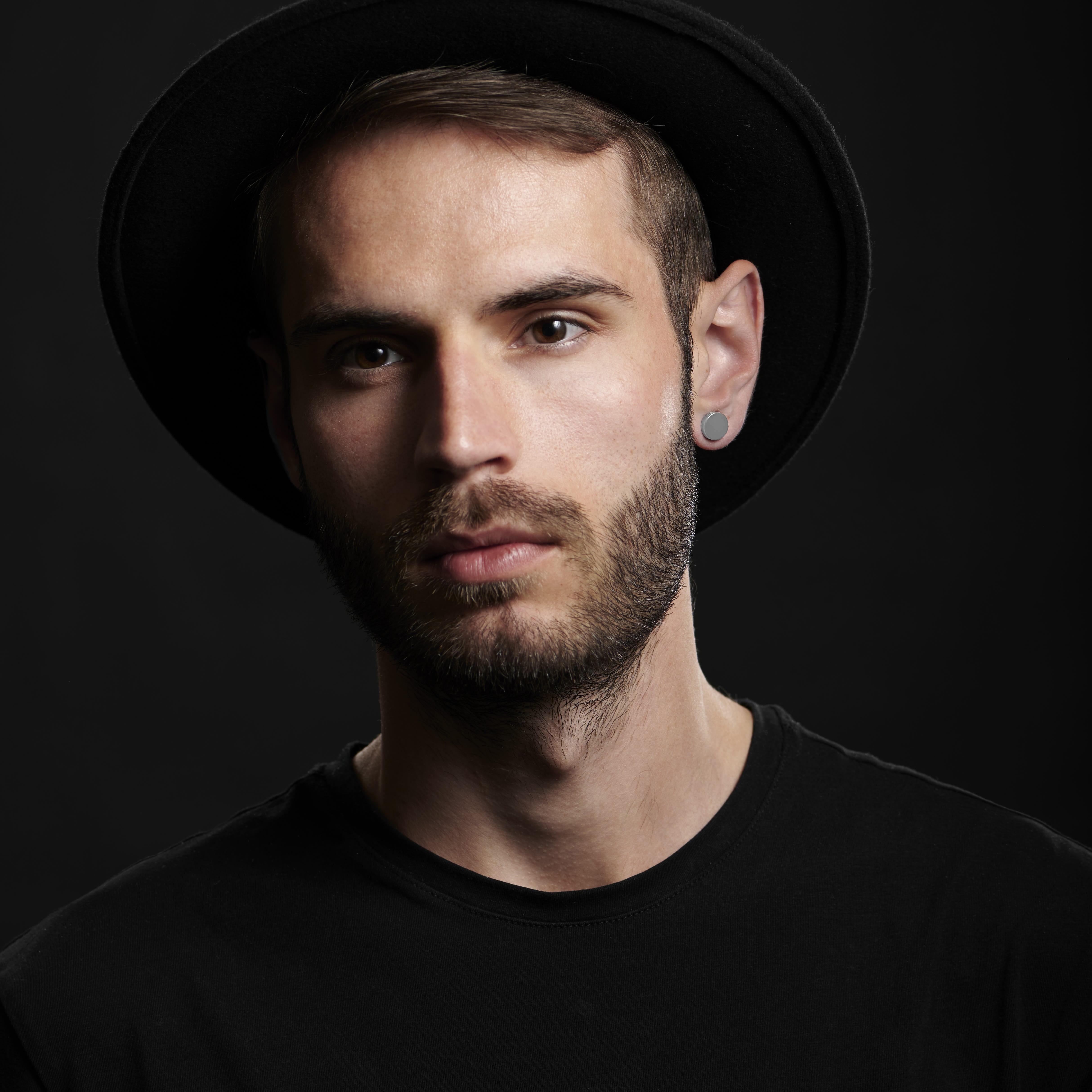 Boucle d'oreille magnétique en acier - 10 mm - 3